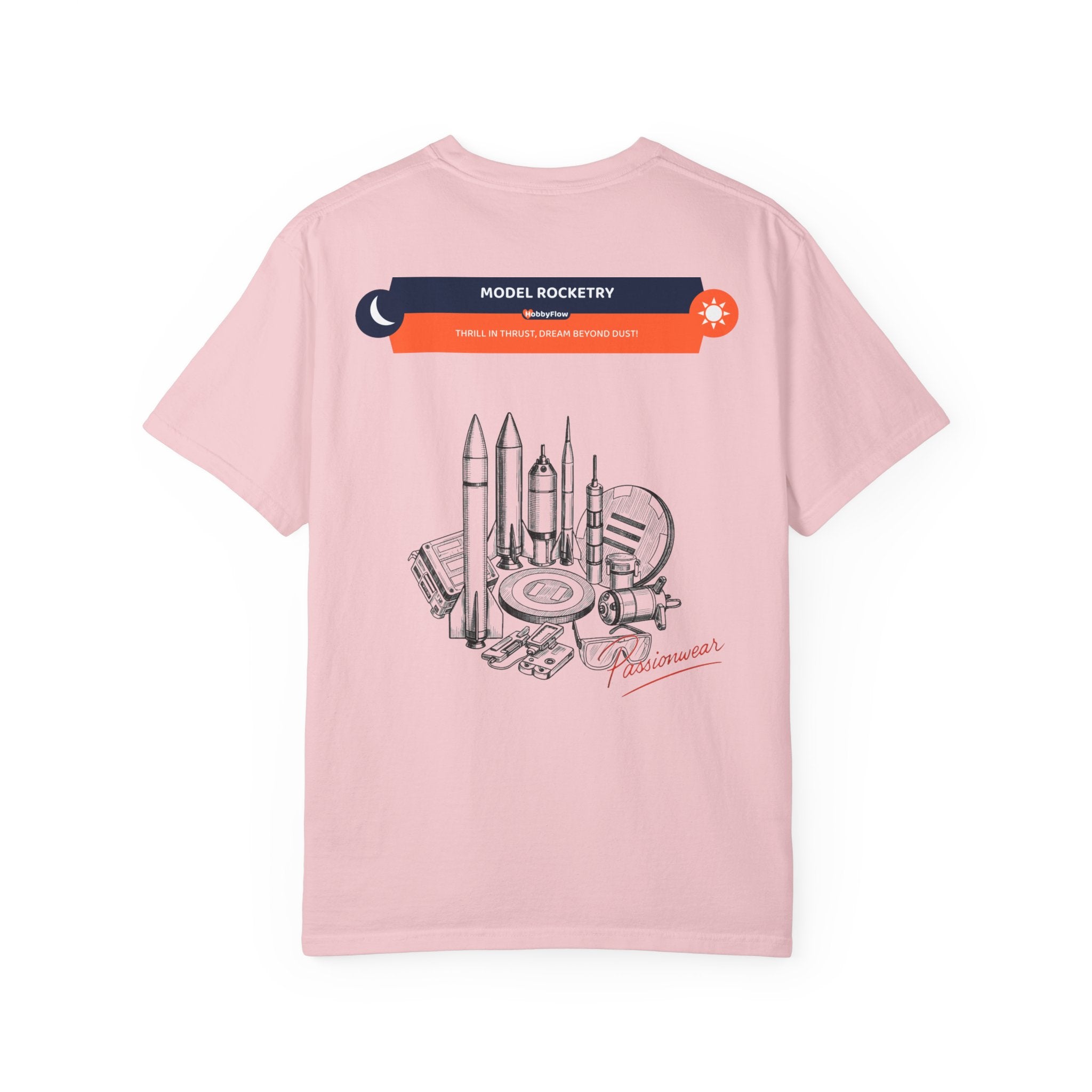HobbyFlow Mens Essential Model rocketry Passionwear