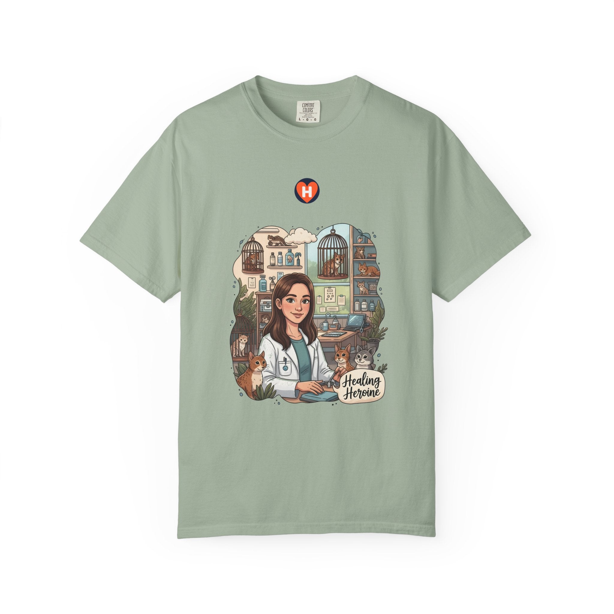 HobbyFlow Womens Essential Wildlife rehabilitation Passionwear