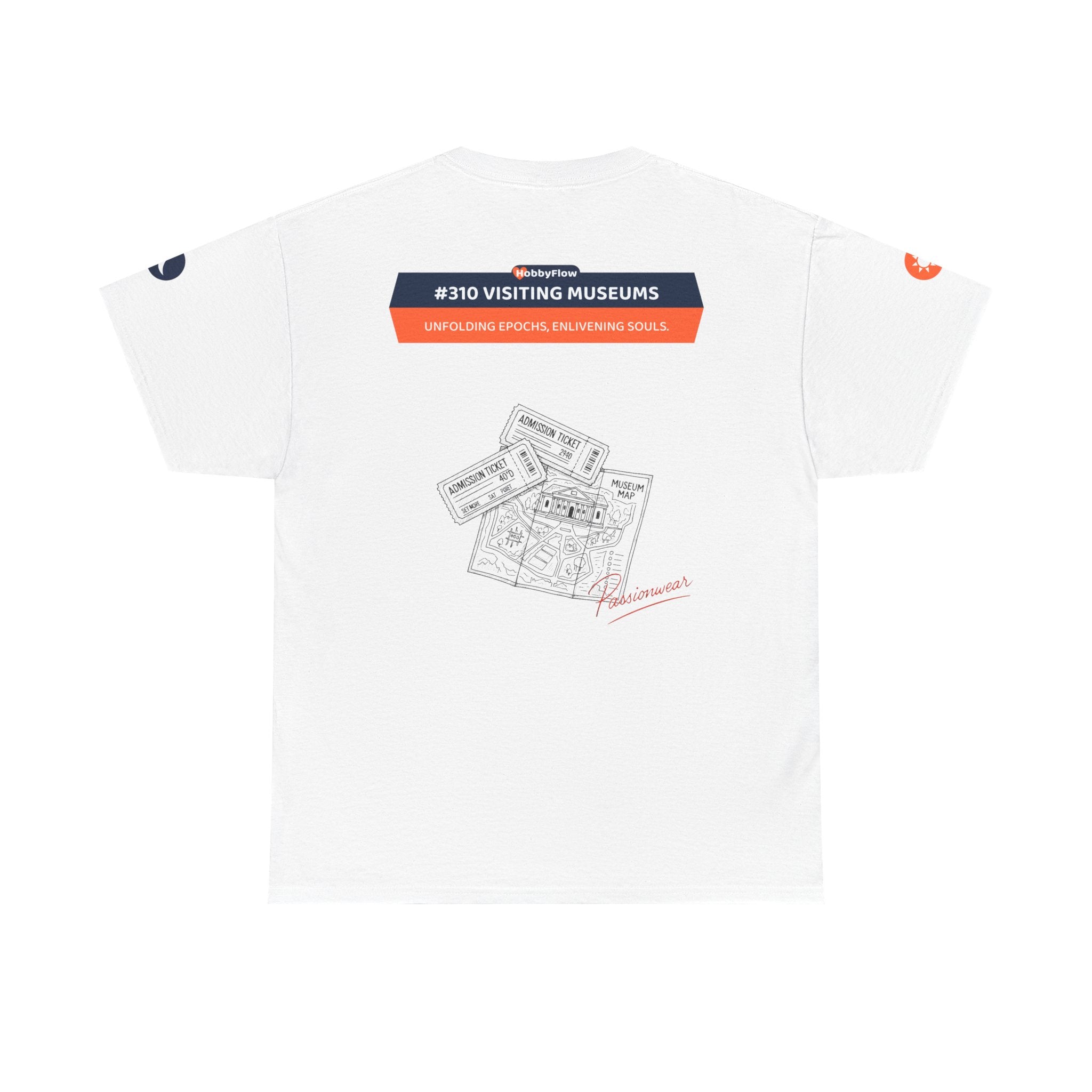 HobbyFlow #310 Visiting museums Tee - Essential Intellectual & Educational Wear: Unfolding Epochs, Enlivening Souls.