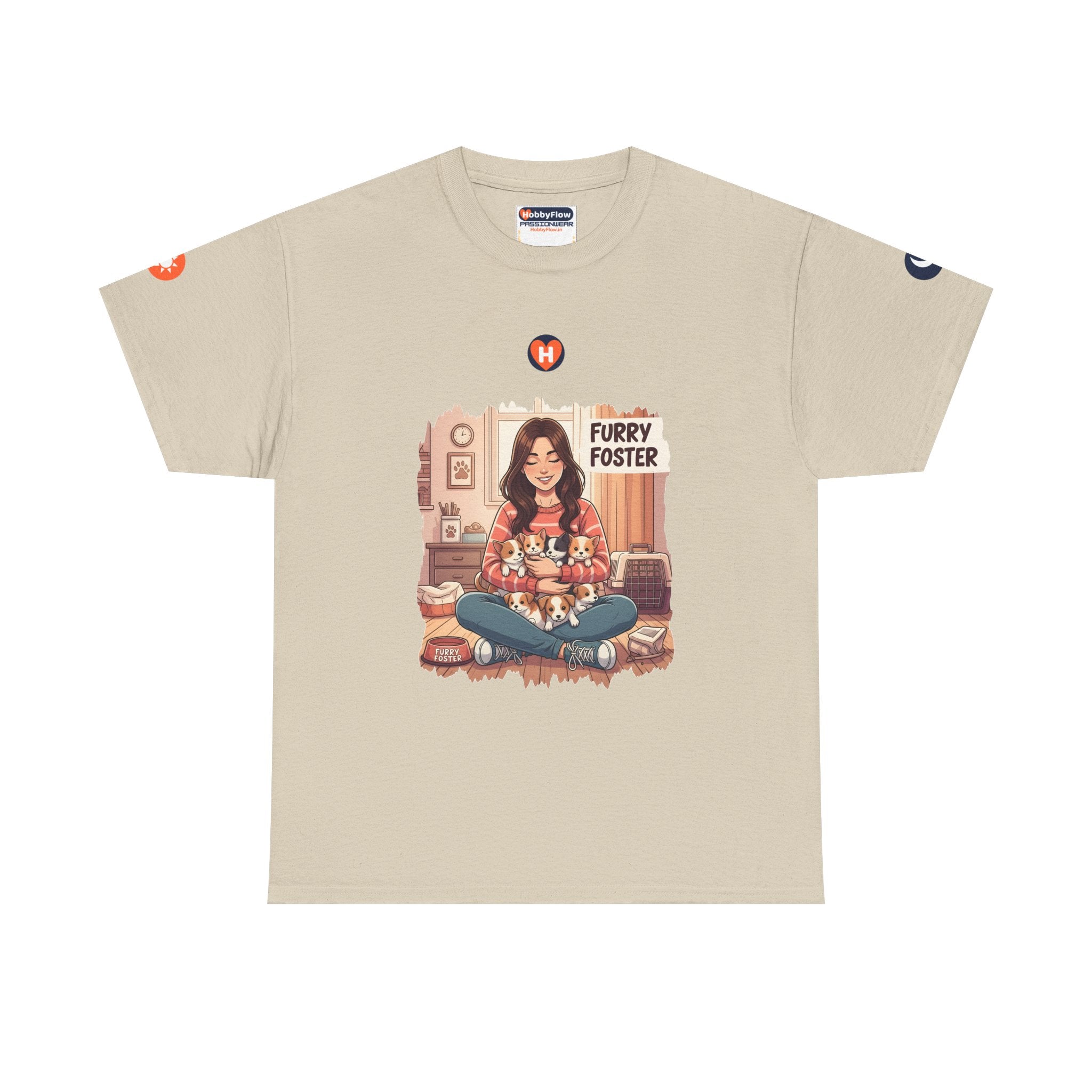 HobbyFlow #294 Pet fostering Tee - Essential Animals & Pets Wear: Cherish Whiskers, Nurture Nuzzles, Love Life!