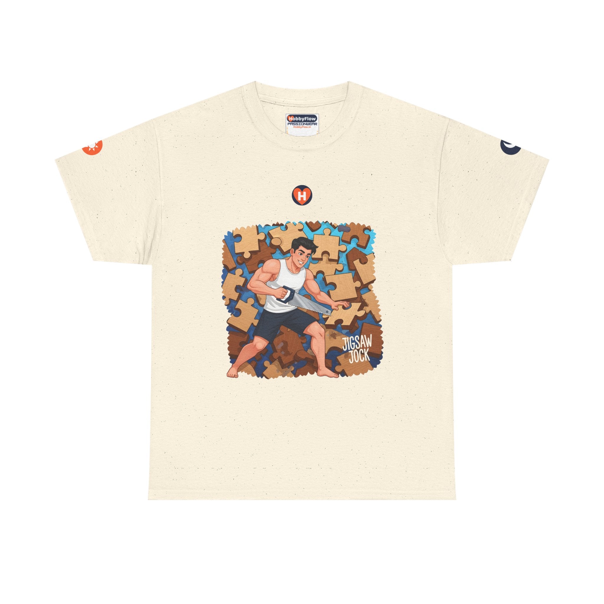 HobbyFlow #196 Puzzle creation Tee - Essential Games & Collecting Wear: Piece Passion, Shape the Unseen!