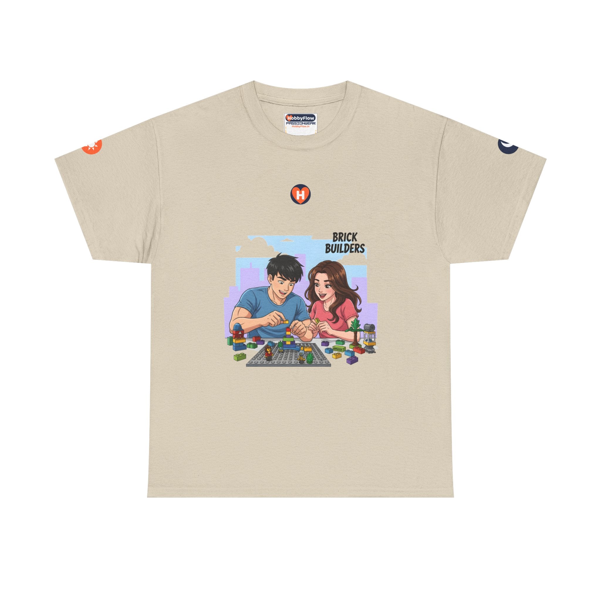 HobbyFlow #194 Lego building Tee - Essential Games & Collecting Wear: Craft Your Universe, One Brick at a Time!