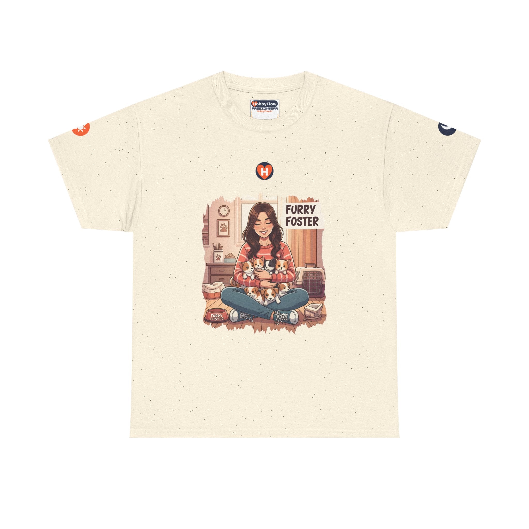 HobbyFlow #294 Pet fostering Tee - Essential Animals & Pets Wear: Cherish Whiskers, Nurture Nuzzles, Love Life!