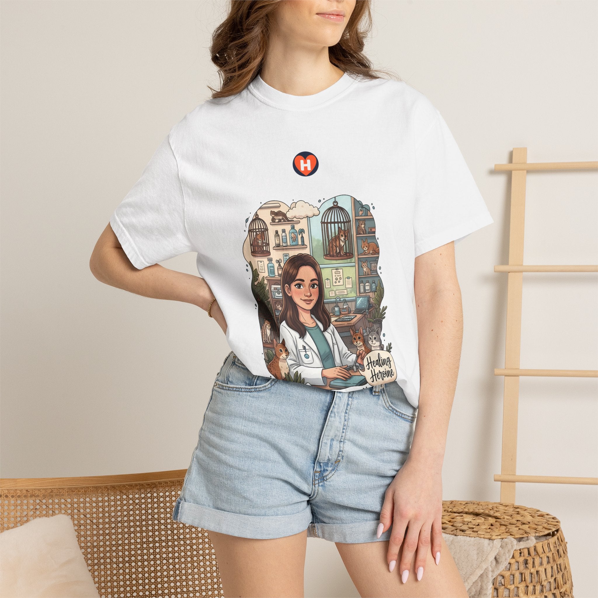 HobbyFlow Womens Essential Wildlife rehabilitation Passionwear