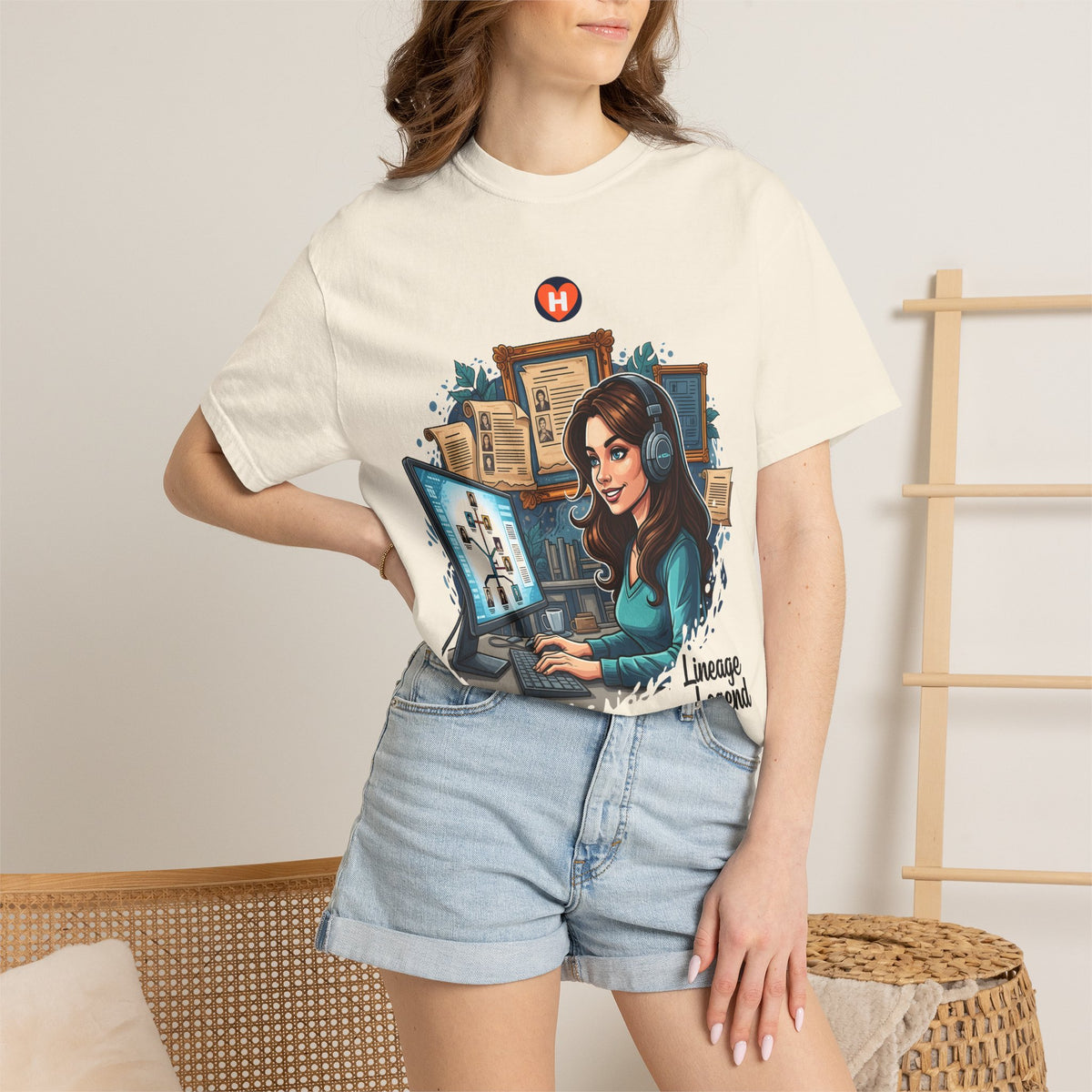 HobbyFlow Womens Essential Genealogy Passionwear