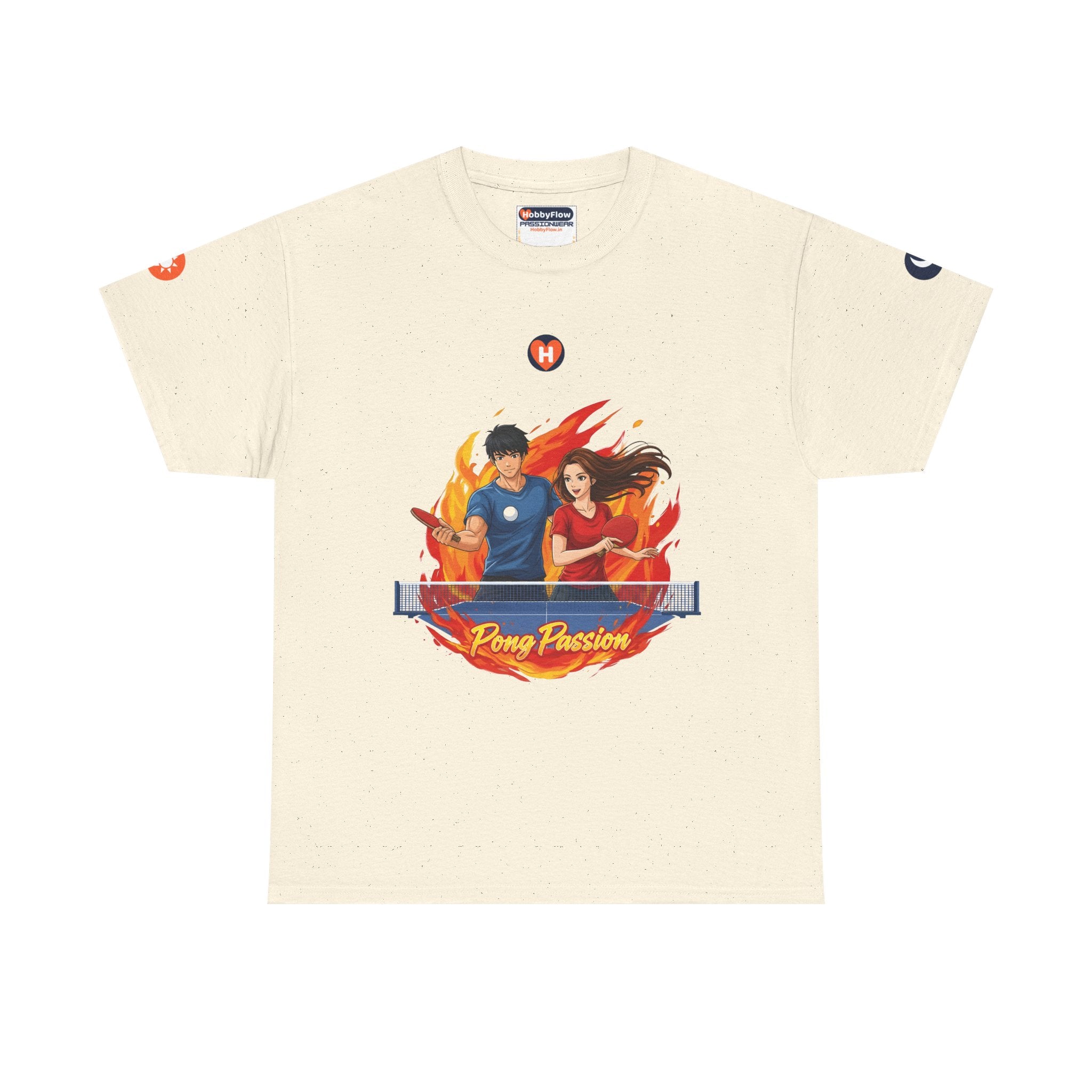 HobbyFlow #29 Table tennis (Ping-pong) Tee - Essential Sports & Adventure Wear: Rally the Fury, Echo Your Triumph!