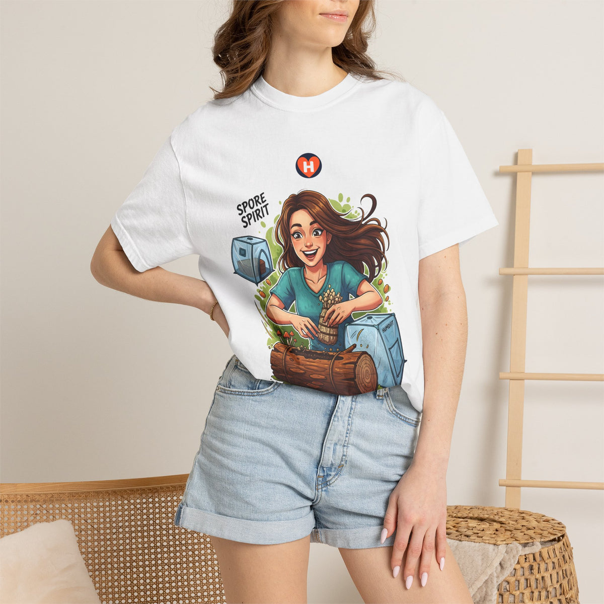 HobbyFlow Womens Essential Mushroom cultivation Passionwear