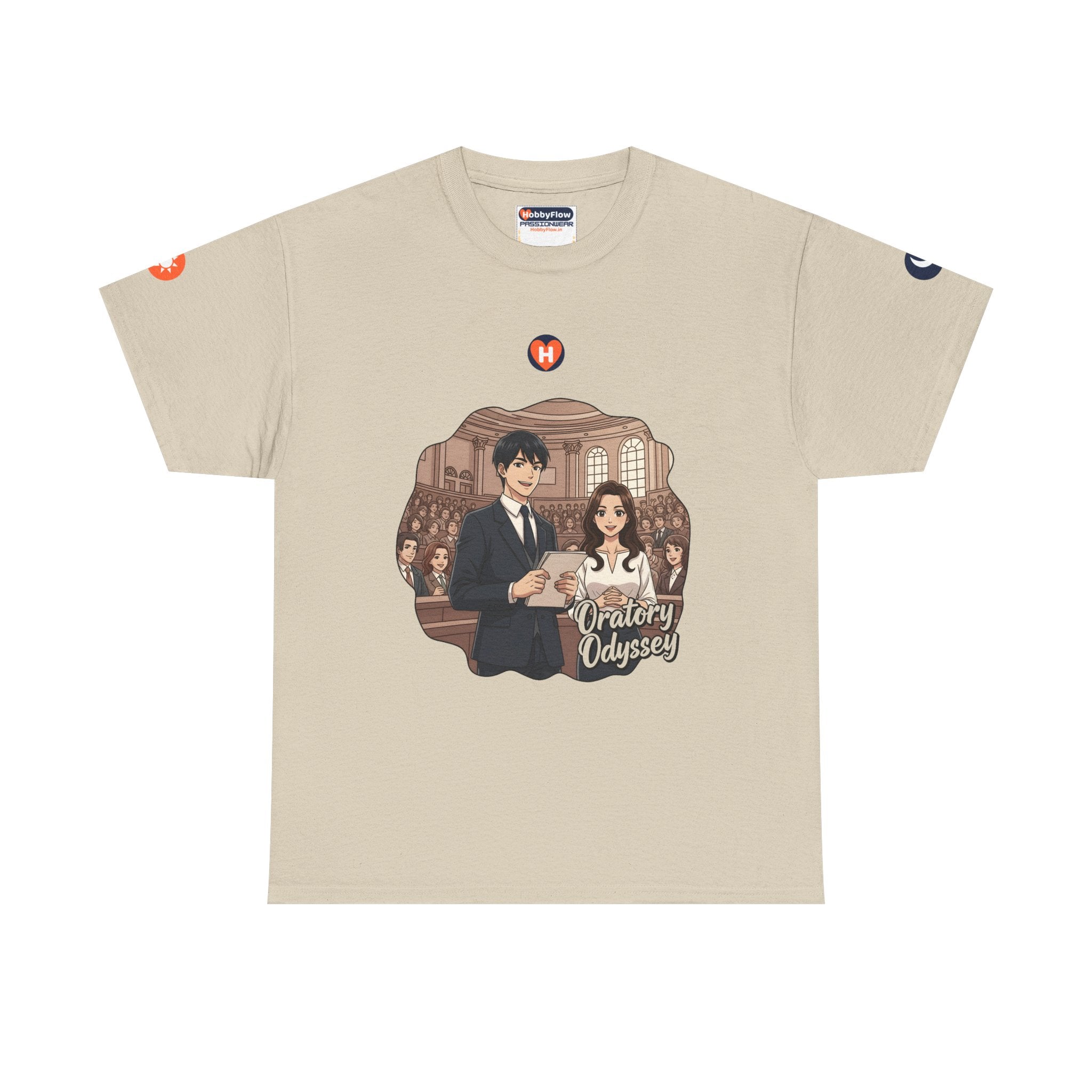 HobbyFlow #314 Public speaking Tee - Essential Intellectual & Educational Wear: Speak Boldly, Echo Eternally.