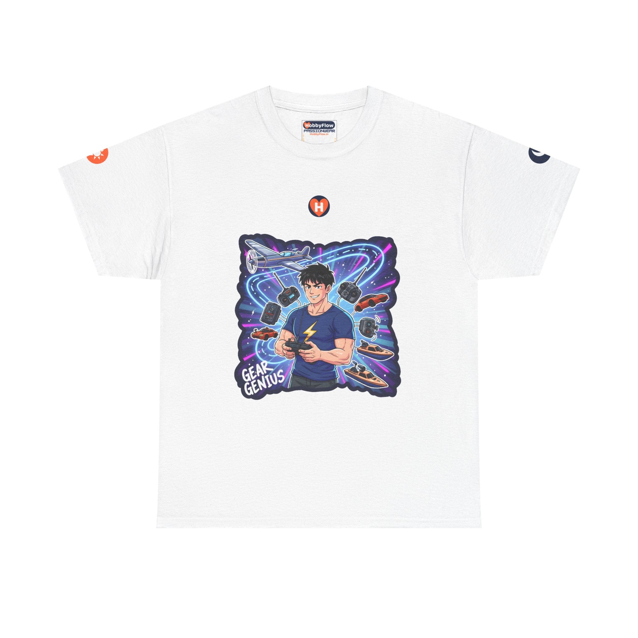 HobbyFlow #226 Radio control (RC) vehicles Tee - Essential Technology & DIY Wear: Dream in Gears, Roar in Radios!