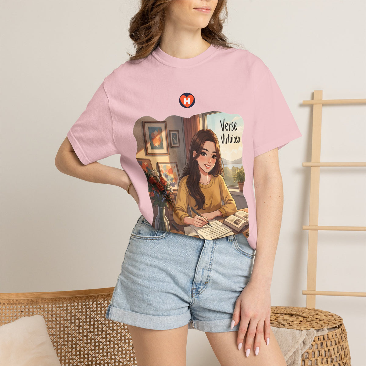 HobbyFlow Womens Essential Poetry writing Passionwear