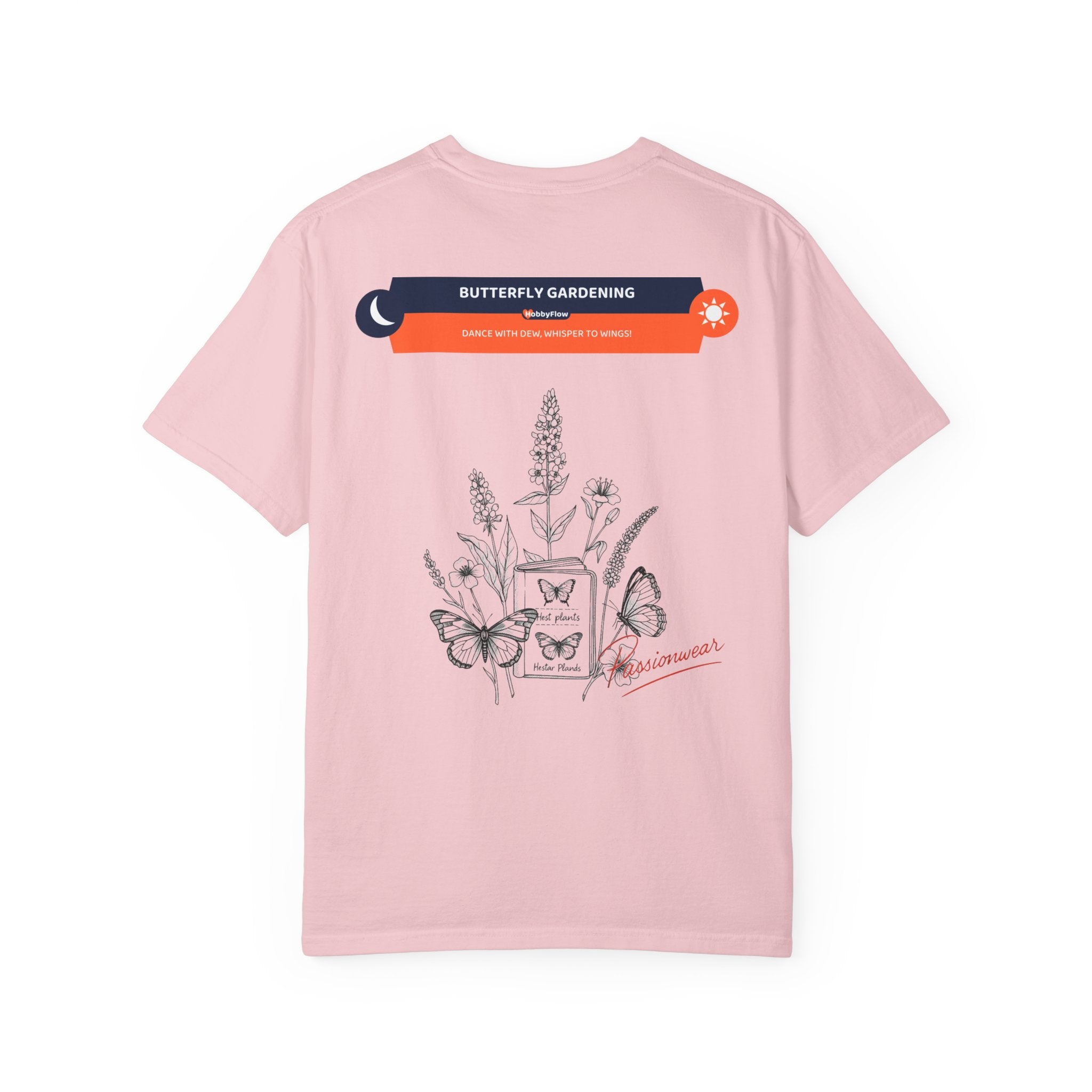 HobbyFlow Womens Essential Butterfly gardening Passionwear
