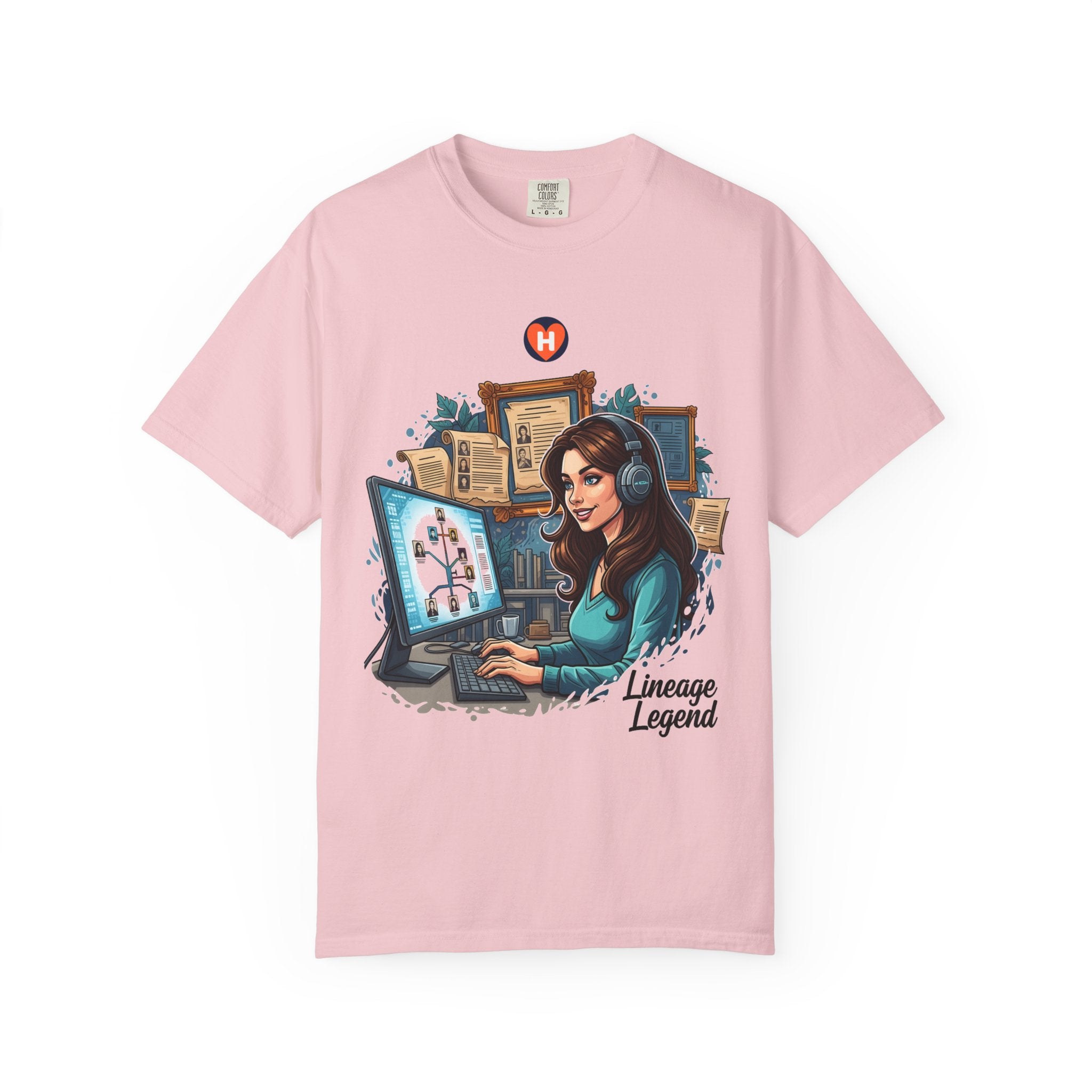 HobbyFlow Womens Essential Genealogy Passionwear