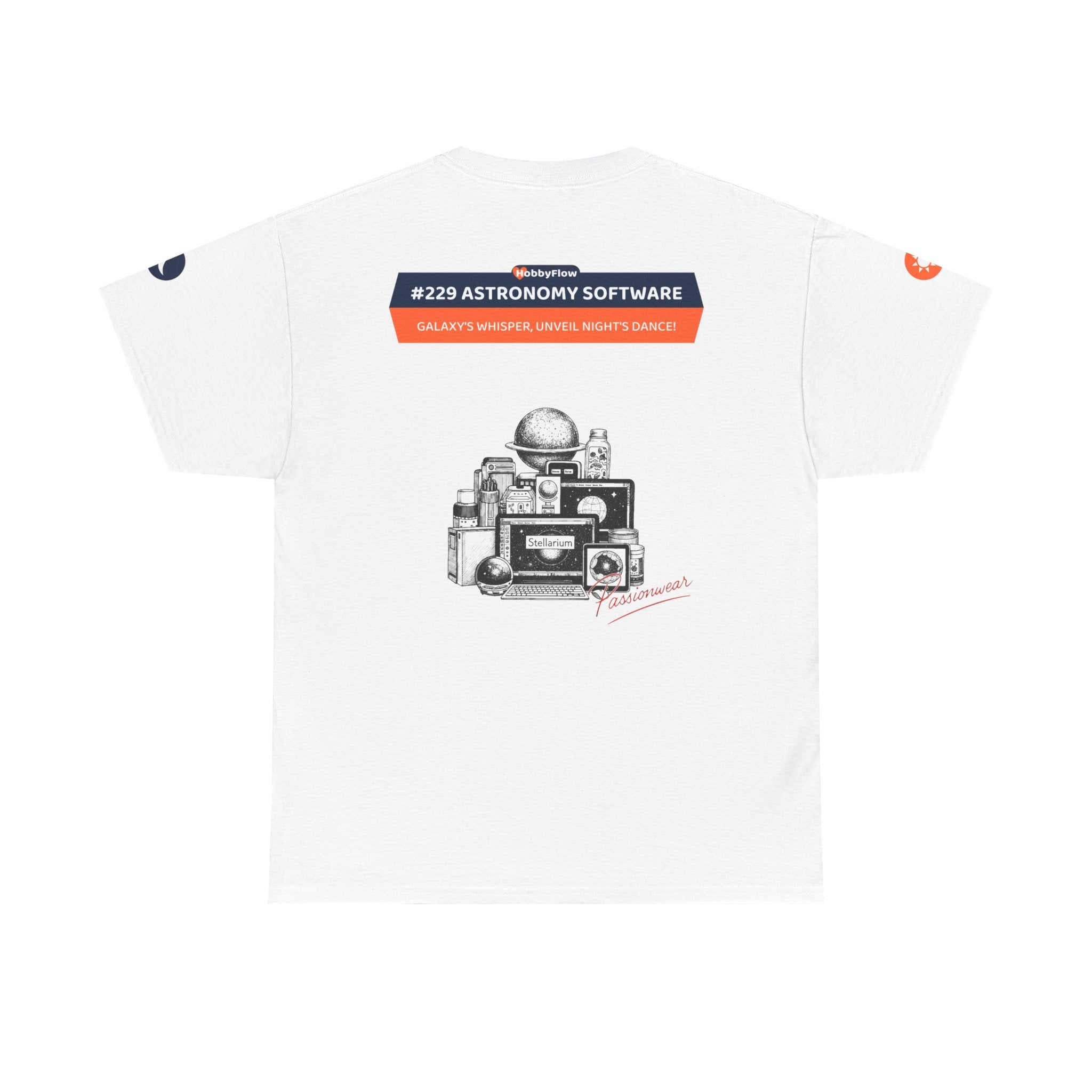 HobbyFlow #229 Astronomy software Tee - Essential Technology & DIY Wear: Galaxy's Whisper, Unveil Night's Dance!