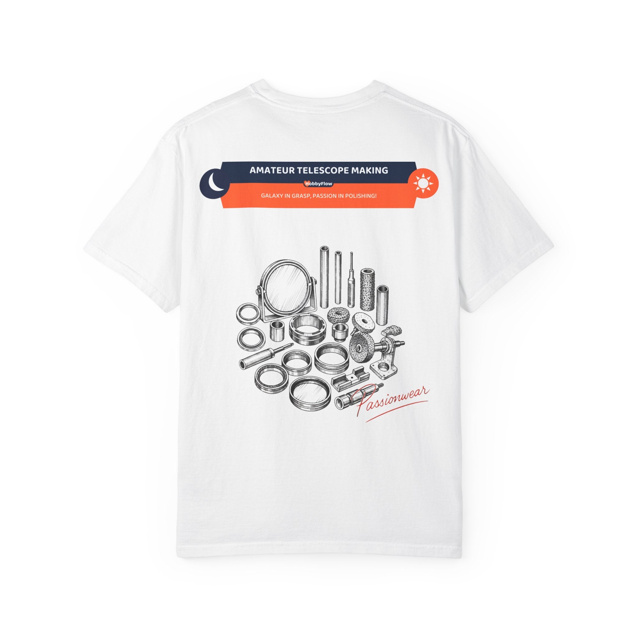 HobbyFlow Mens Essential Amateur telescope making Passionwear