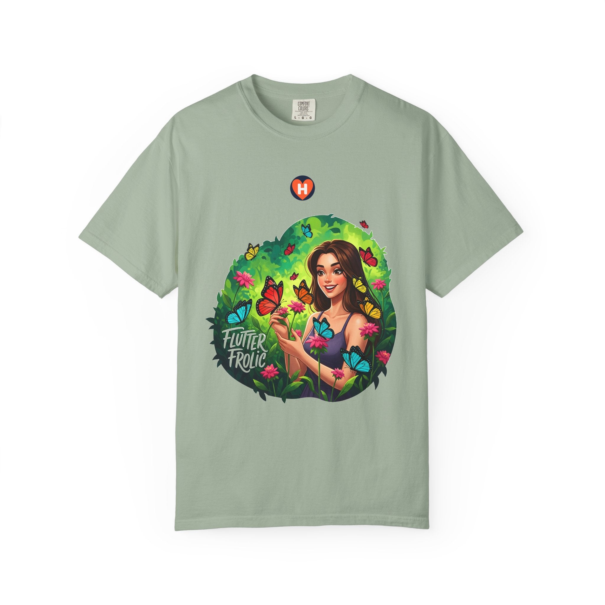 HobbyFlow Womens Essential Butterfly gardening Passionwear