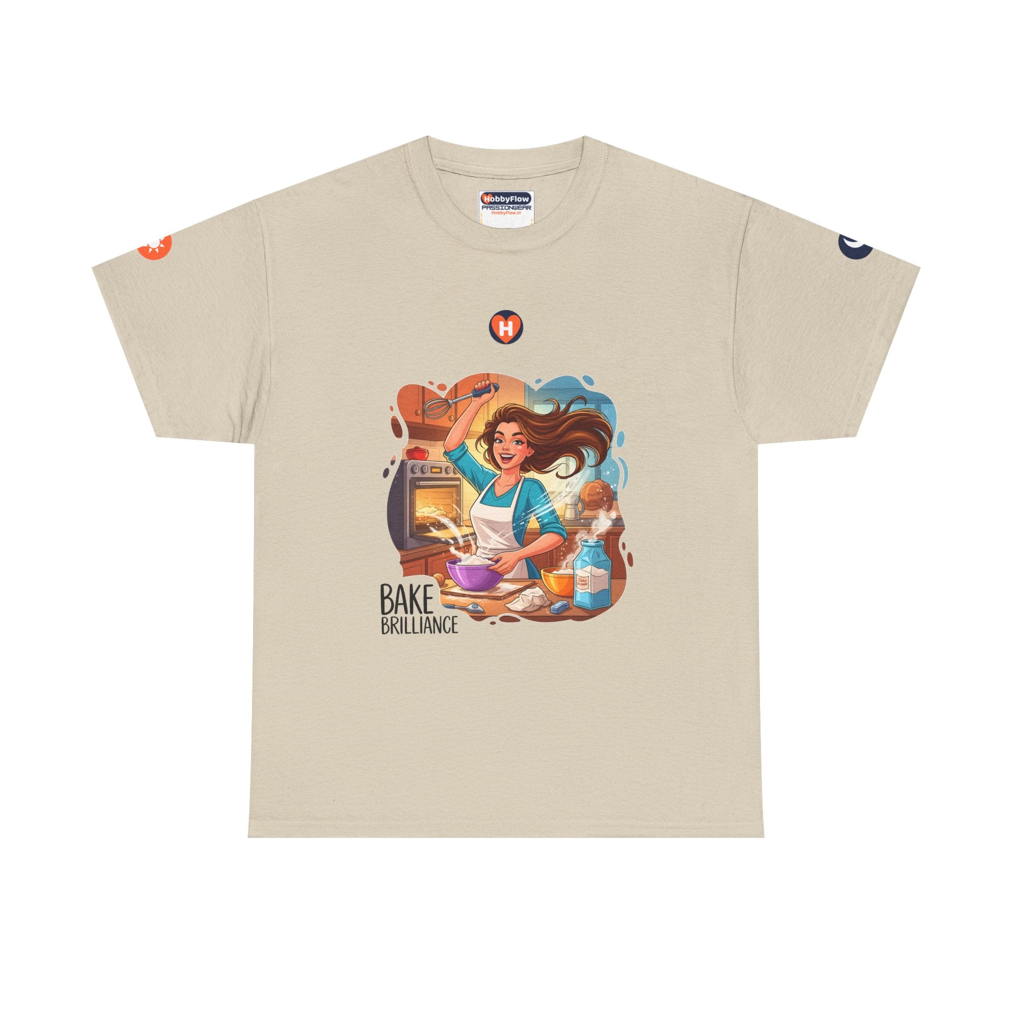 HobbyFlow #233 Baking Tee - Essential Food & Drink Wear: Knead Dreams, Rise in Rapture!