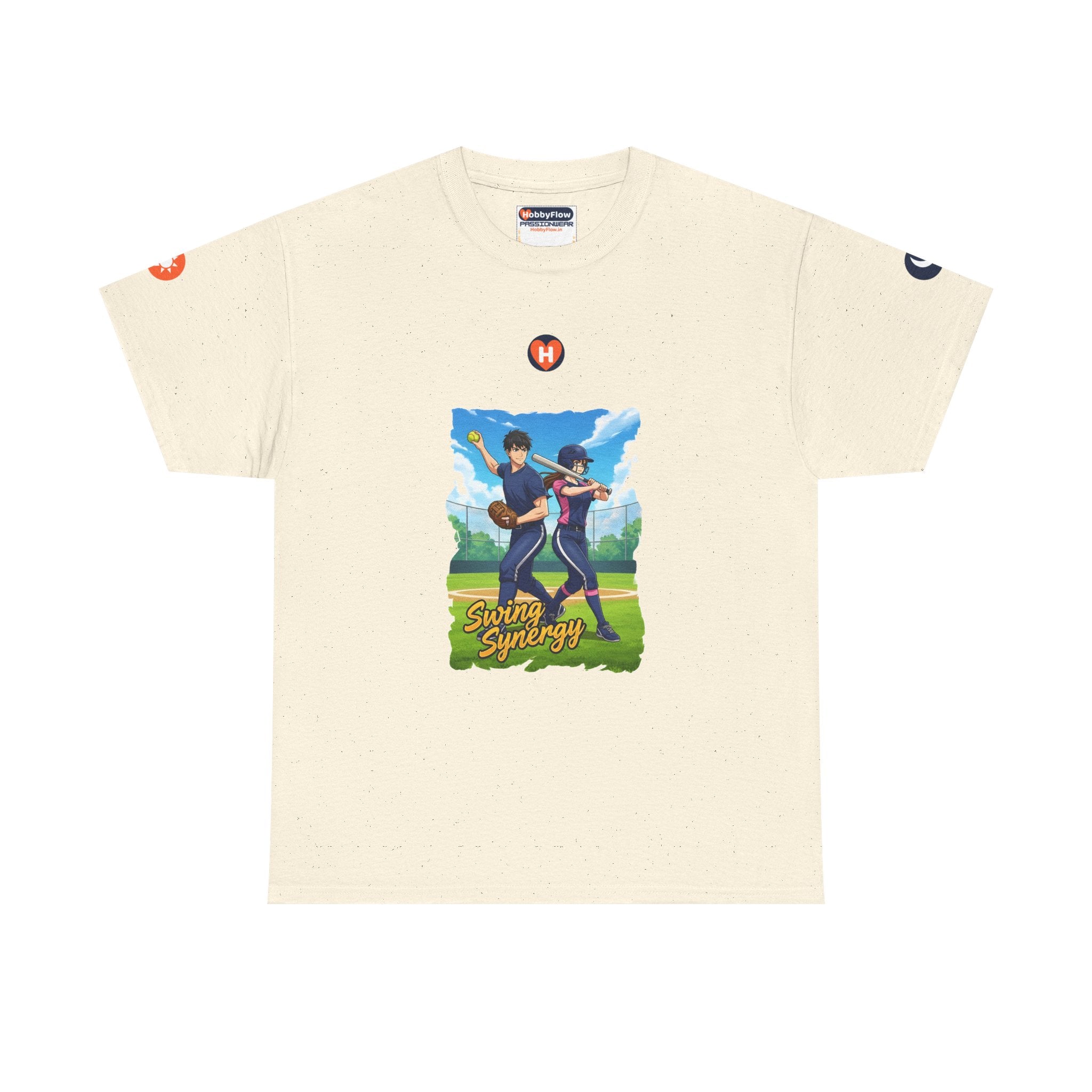 HobbyFlow #27 Softball Tee - Essential Sports & Adventure Wear: Harness the Hype, Sparkle Your Power!