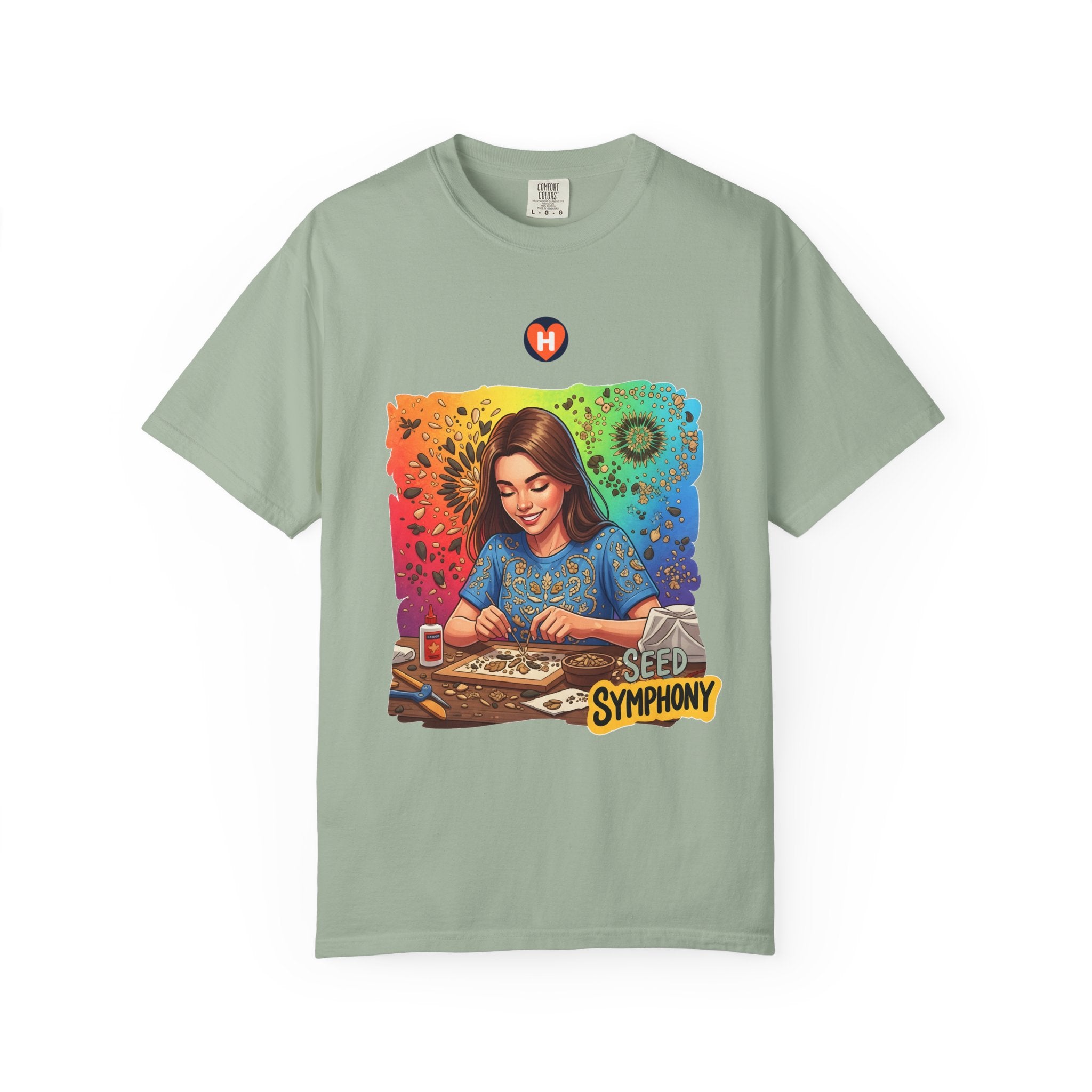 HobbyFlow Womens Essential Seed art Passionwear