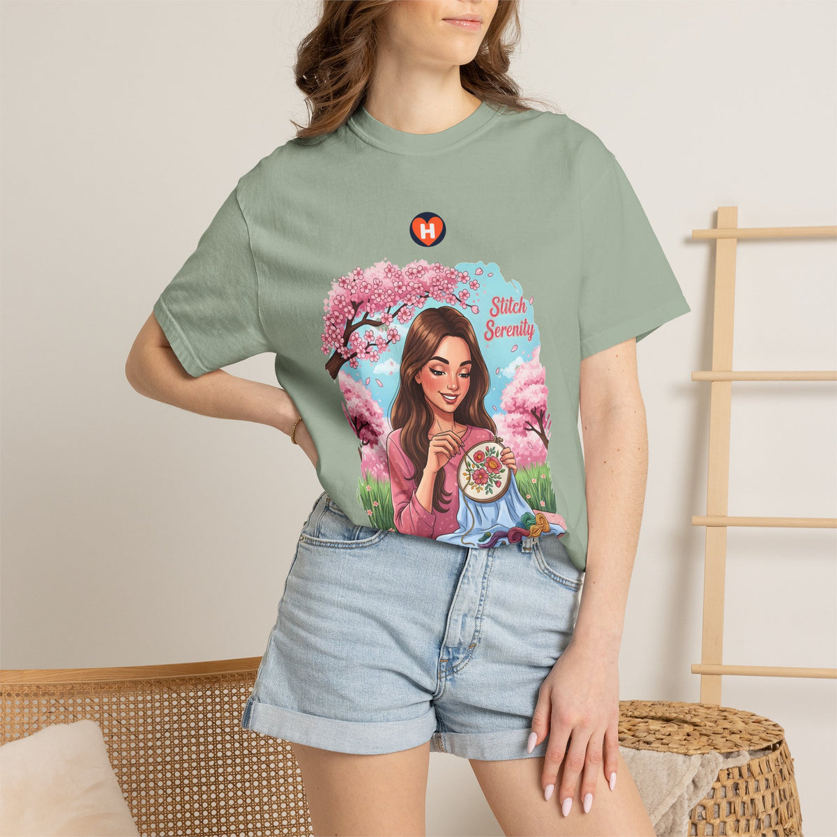 HobbyFlow Womens Essential Embroidery Passionwear