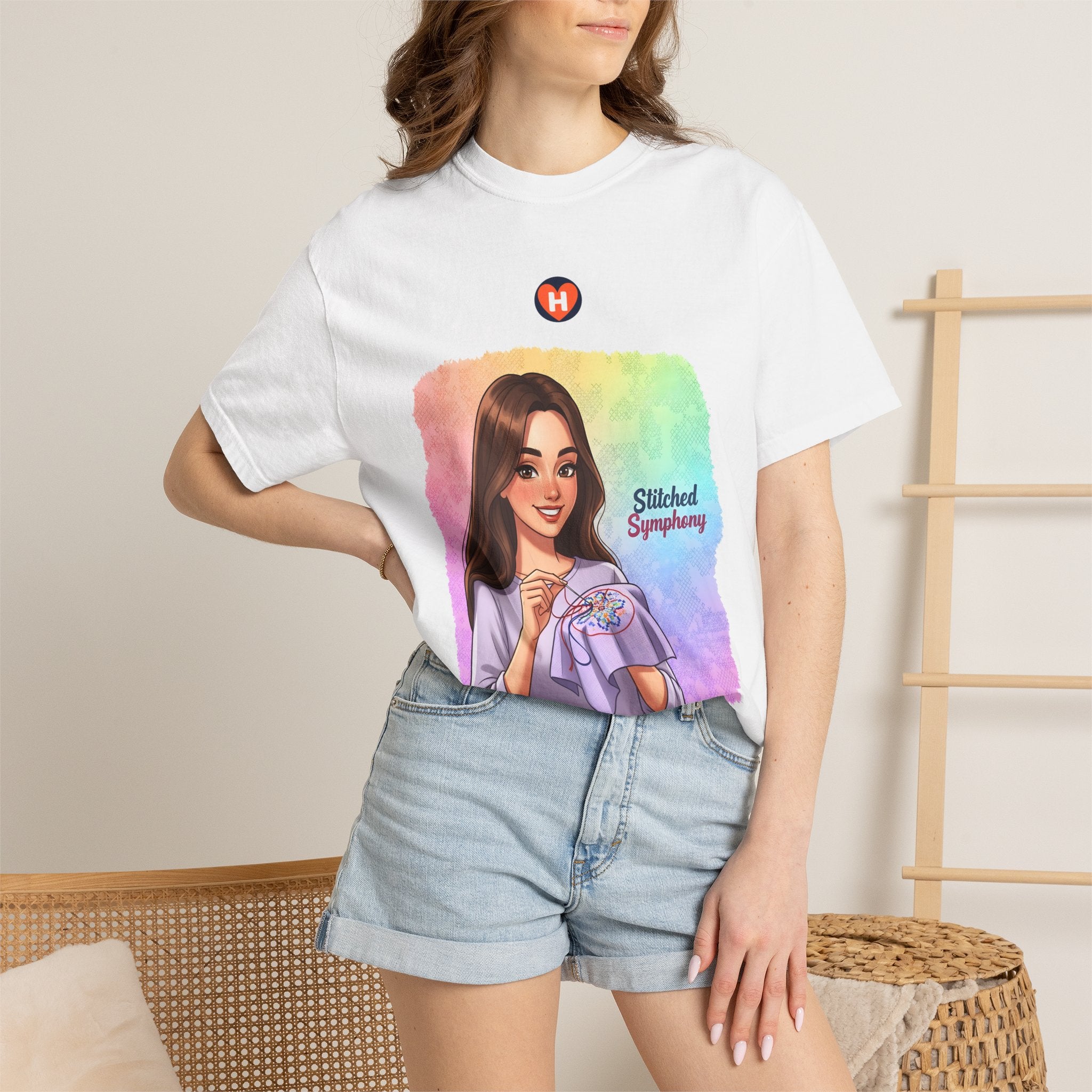 HobbyFlow Womens Essential Cross-stitch Passionwear