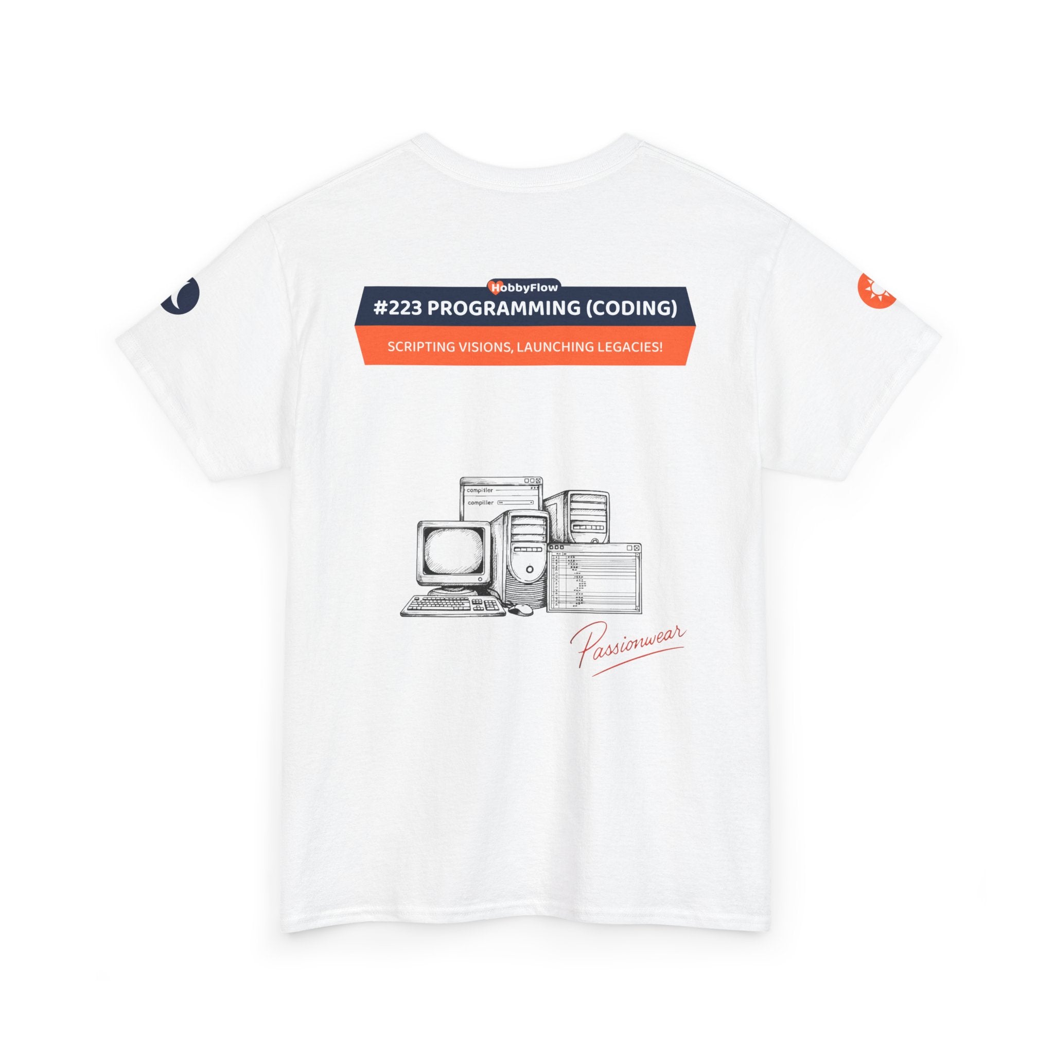HobbyFlow #223 Programming (Coding) Tee - Essential Technology & DIY Wear: Scripting Visions, Launching Legacies!