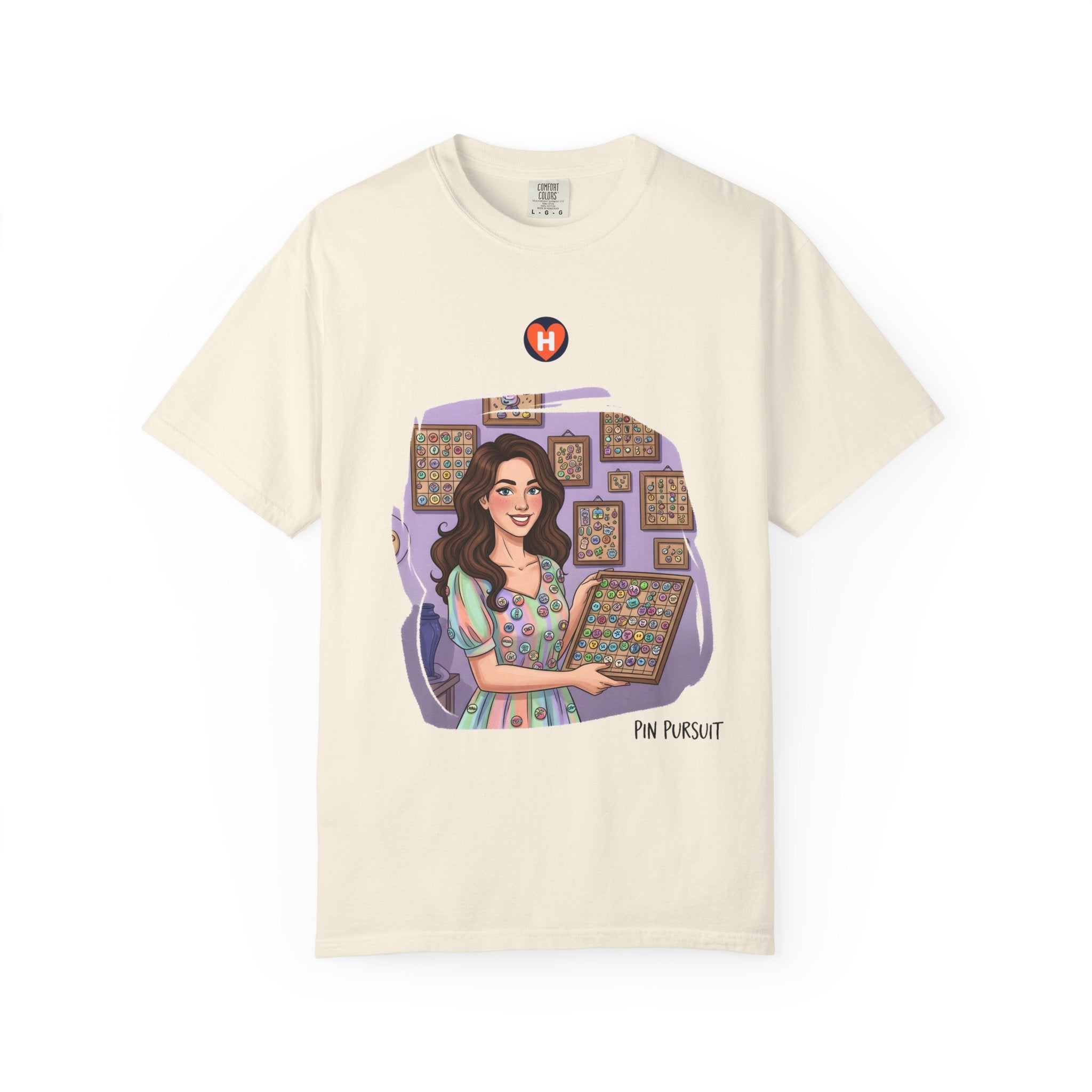 HobbyFlow Womens Essential Button & pin collecting Passionwear