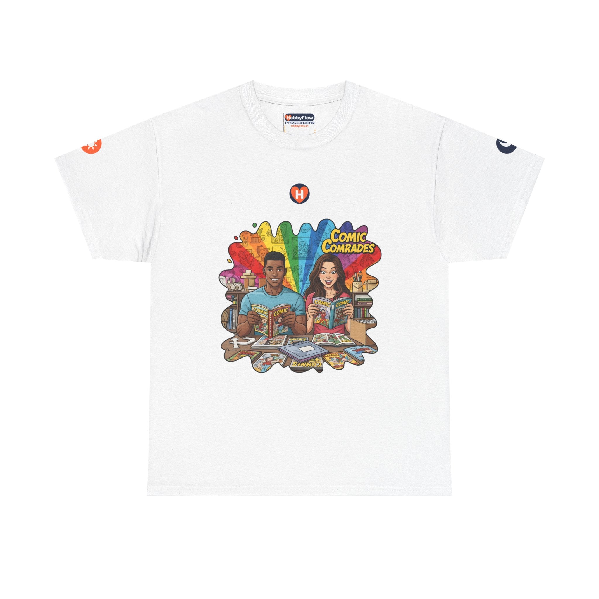 HobbyFlow #187 Comic collecting Tee - Essential Games & Collecting Wear: Cradle Panels, Birth a Universe.