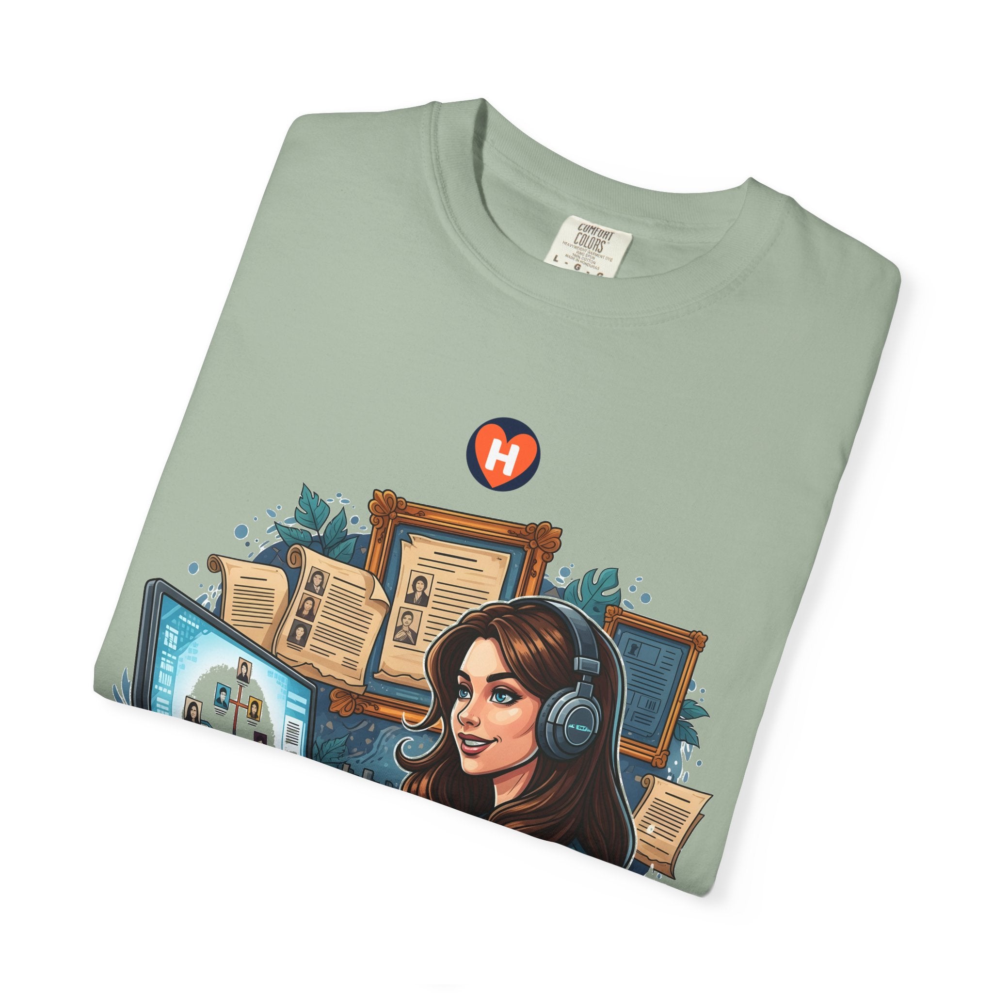 HobbyFlow Womens Essential Genealogy Passionwear
