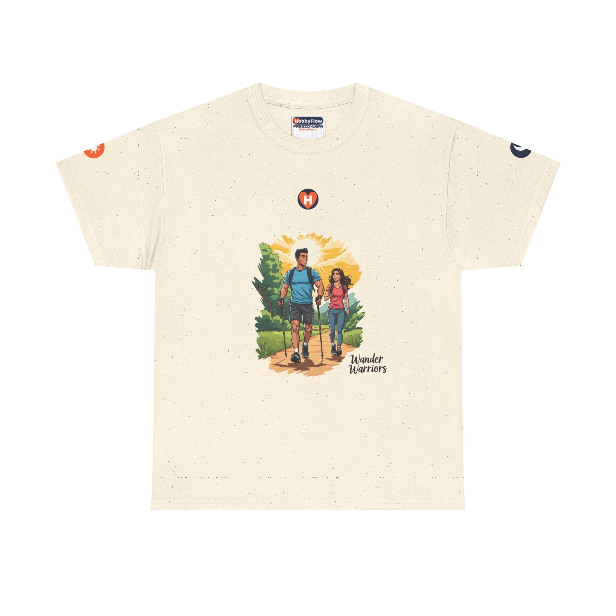 HobbyFlow #2 Walking Tee - Essential Sports & Adventure Wear: Step into Serenity, Spark Your Journey!