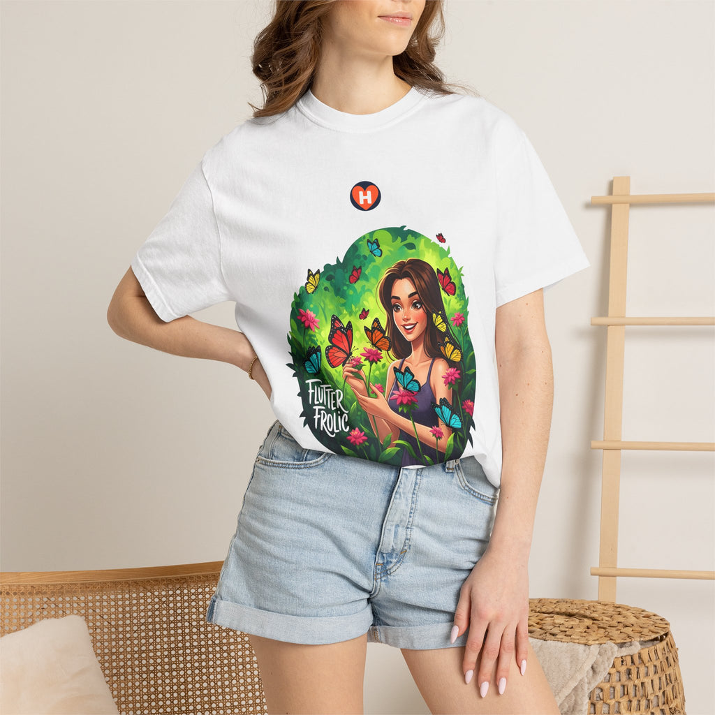 HobbyFlow Womens Essential Butterfly gardening Passionwear