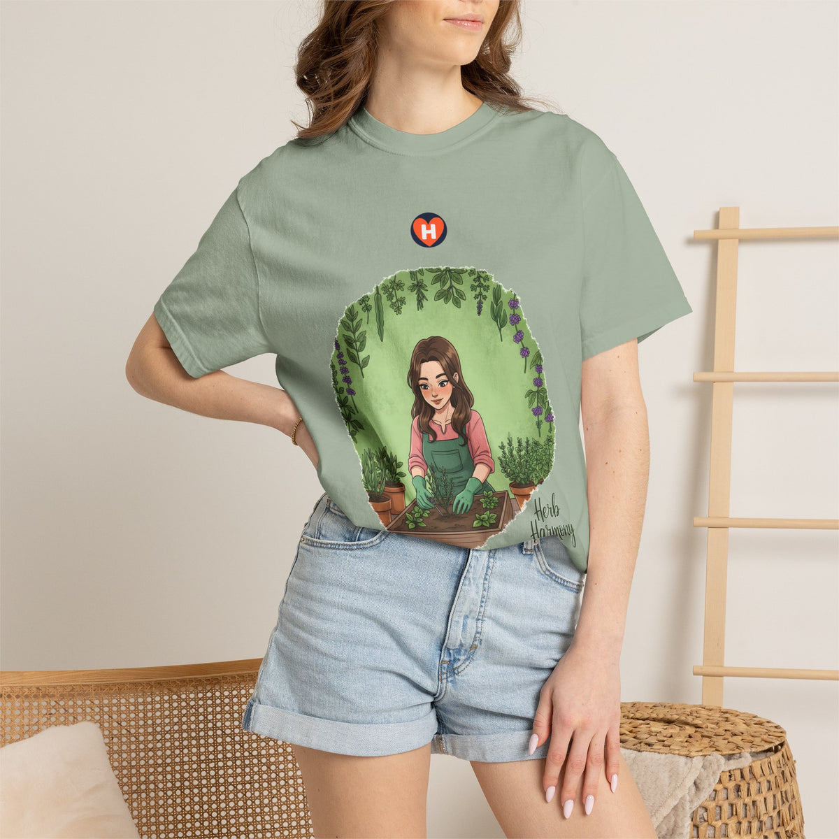 HobbyFlow Womens Essential Herb gardening Passionwear
