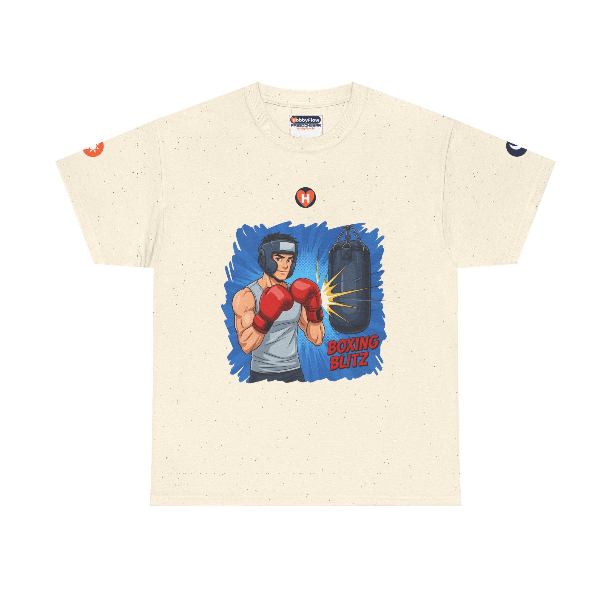 HobbyFlow #47 Boxing Tee - Essential Sports & Adventure Wear: Jab the Jitters, Forge Your Roar!
