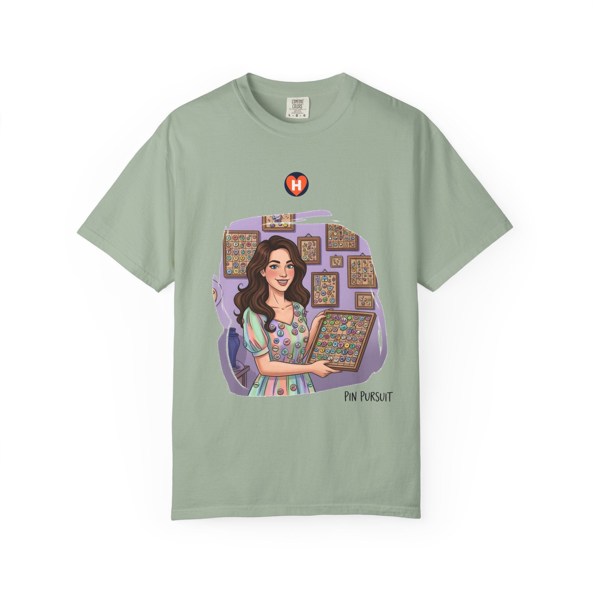 HobbyFlow Womens Essential Button & pin collecting Passionwear