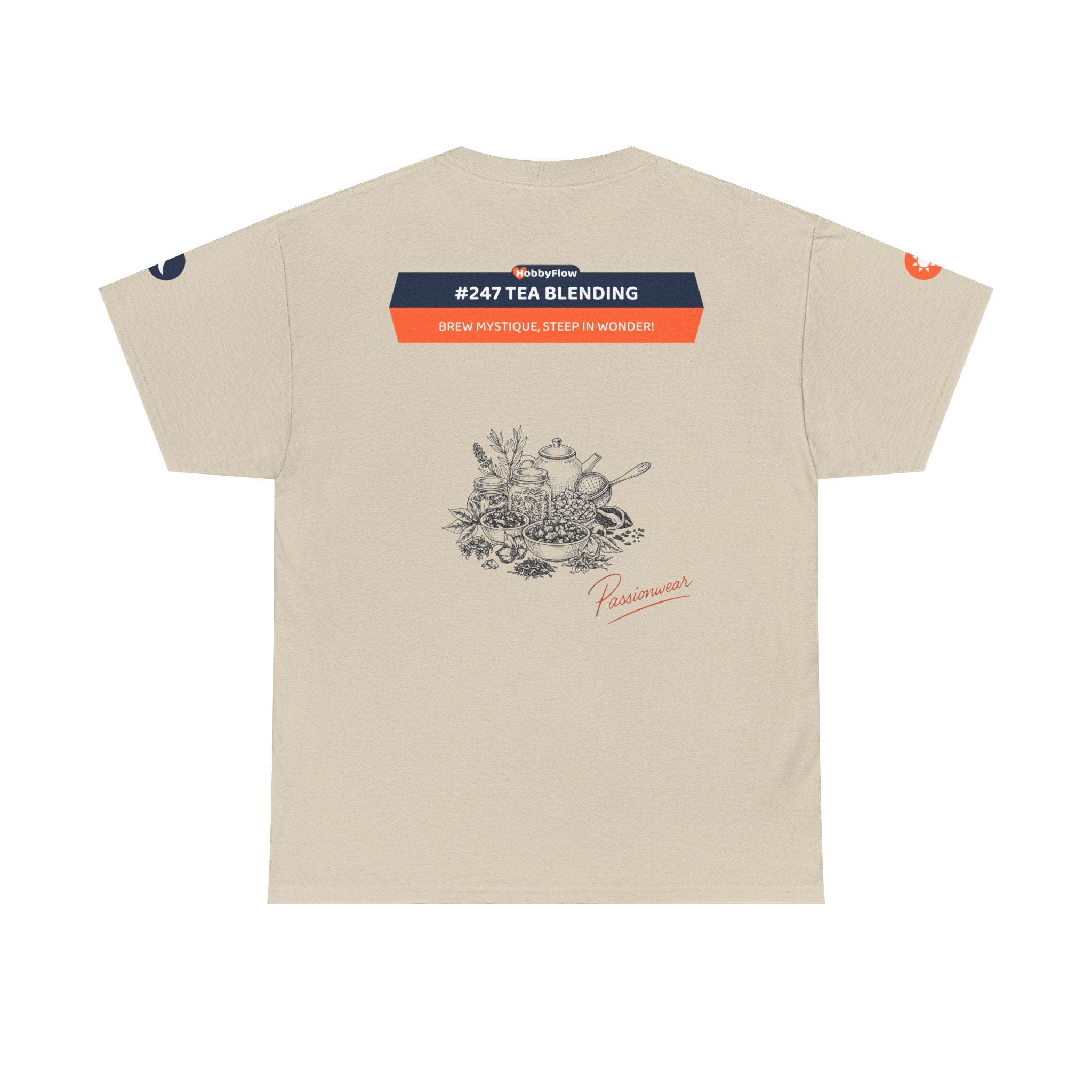 HobbyFlow #247 Tea blending Tee - Essential Food & Drink Wear: Brew Mystique, Steep in Wonder!