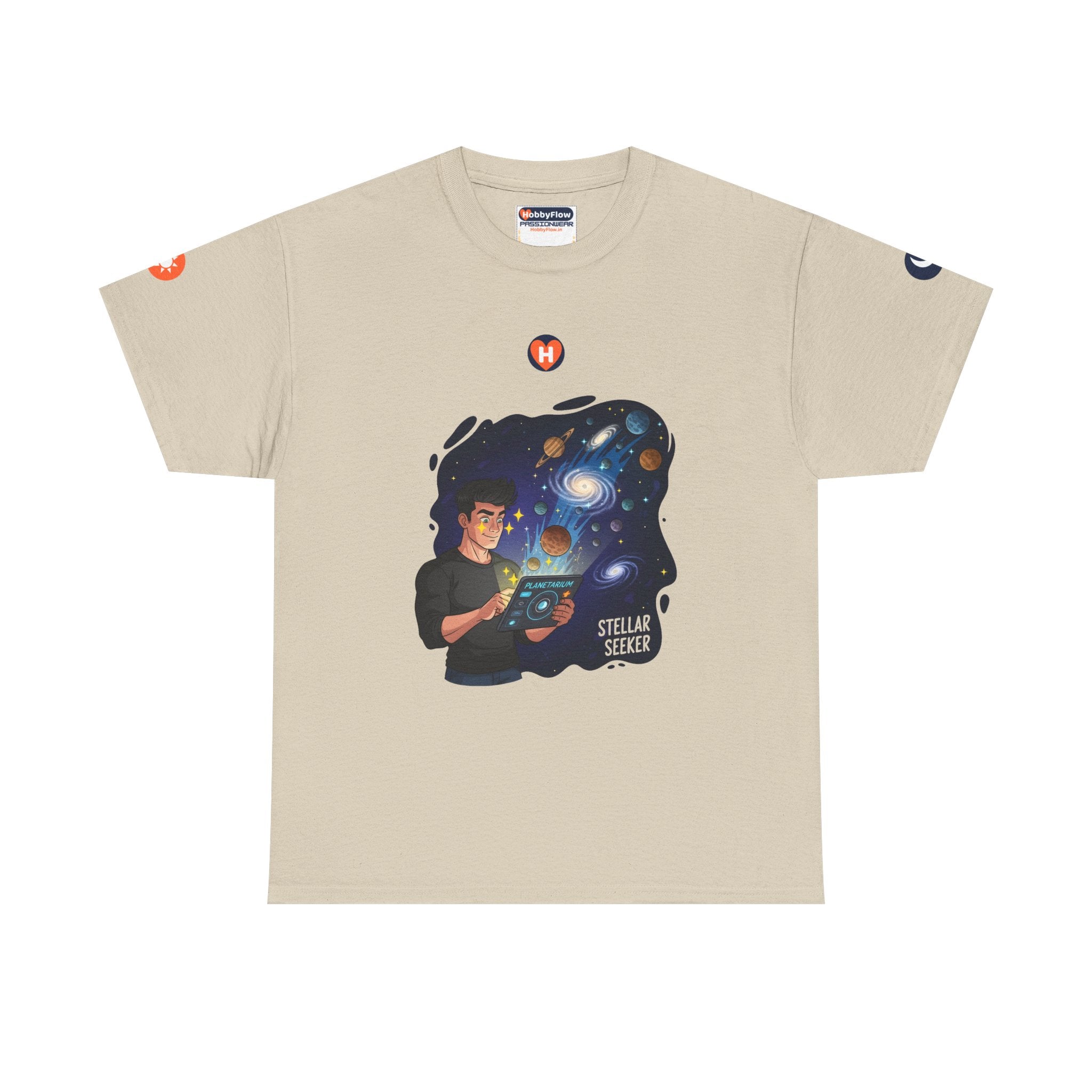 HobbyFlow #318 Astronomy software Tee - Essential Intellectual & Educational Wear: Galaxies Within Grasp, Passion Through Pixels.