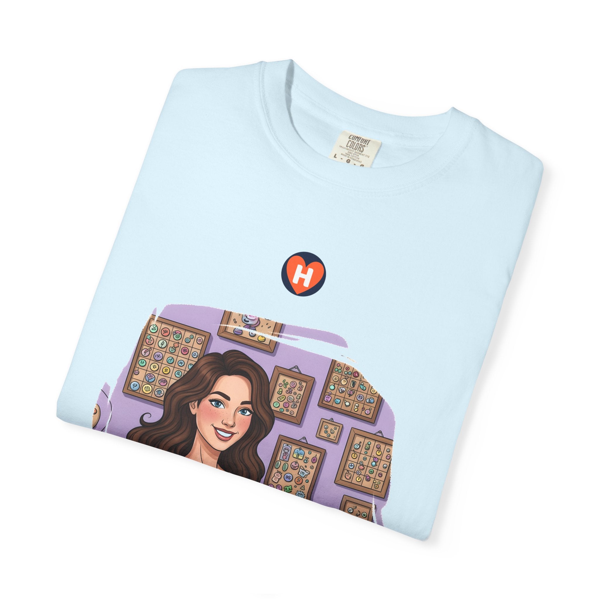 HobbyFlow Womens Essential Button & pin collecting Passionwear