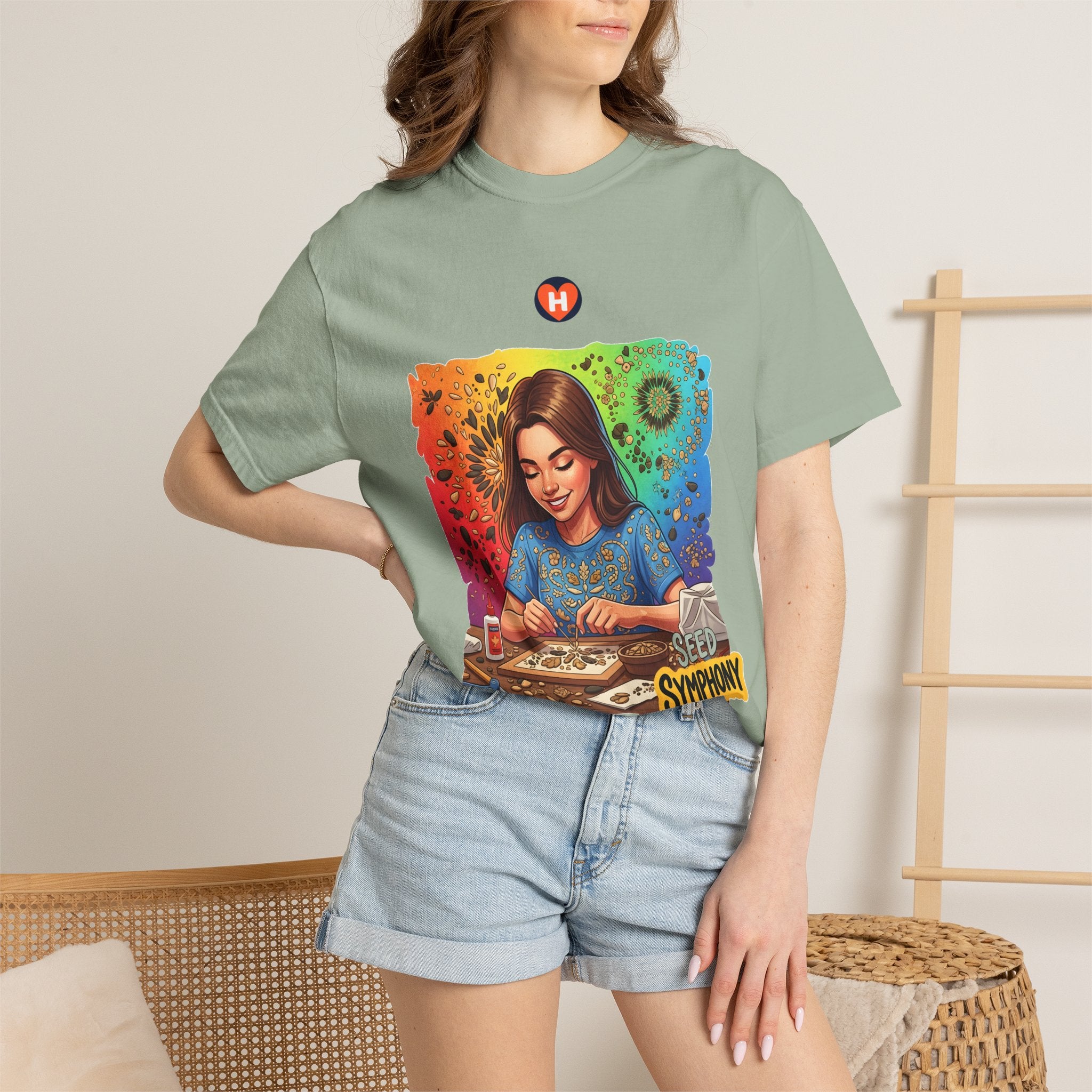 HobbyFlow Womens Essential Seed art Passionwear