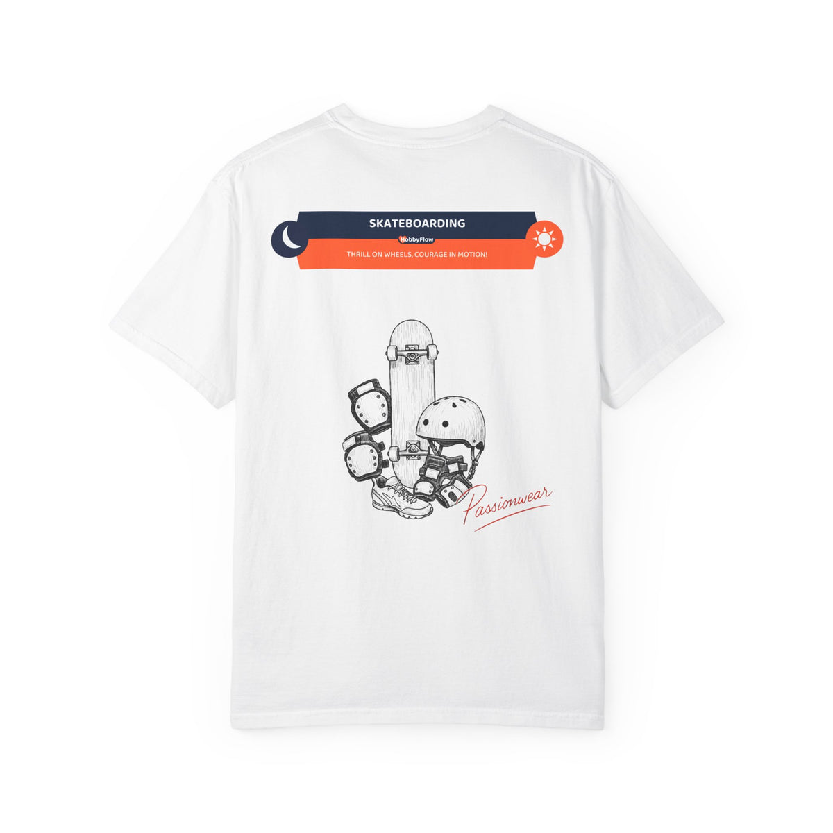 HobbyFlow Mens Essential Skateboarding Passionwear