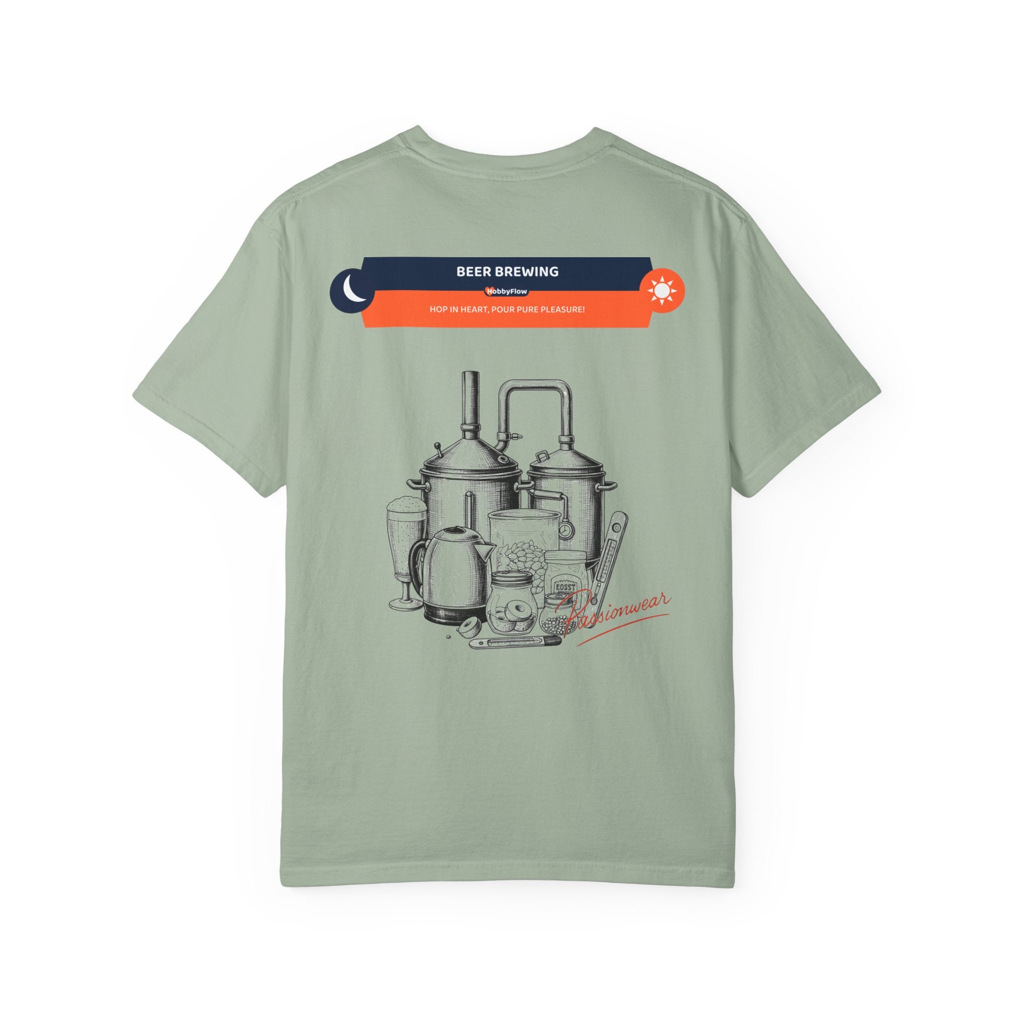 HobbyFlow Mens Essential Beer brewing Passionwear