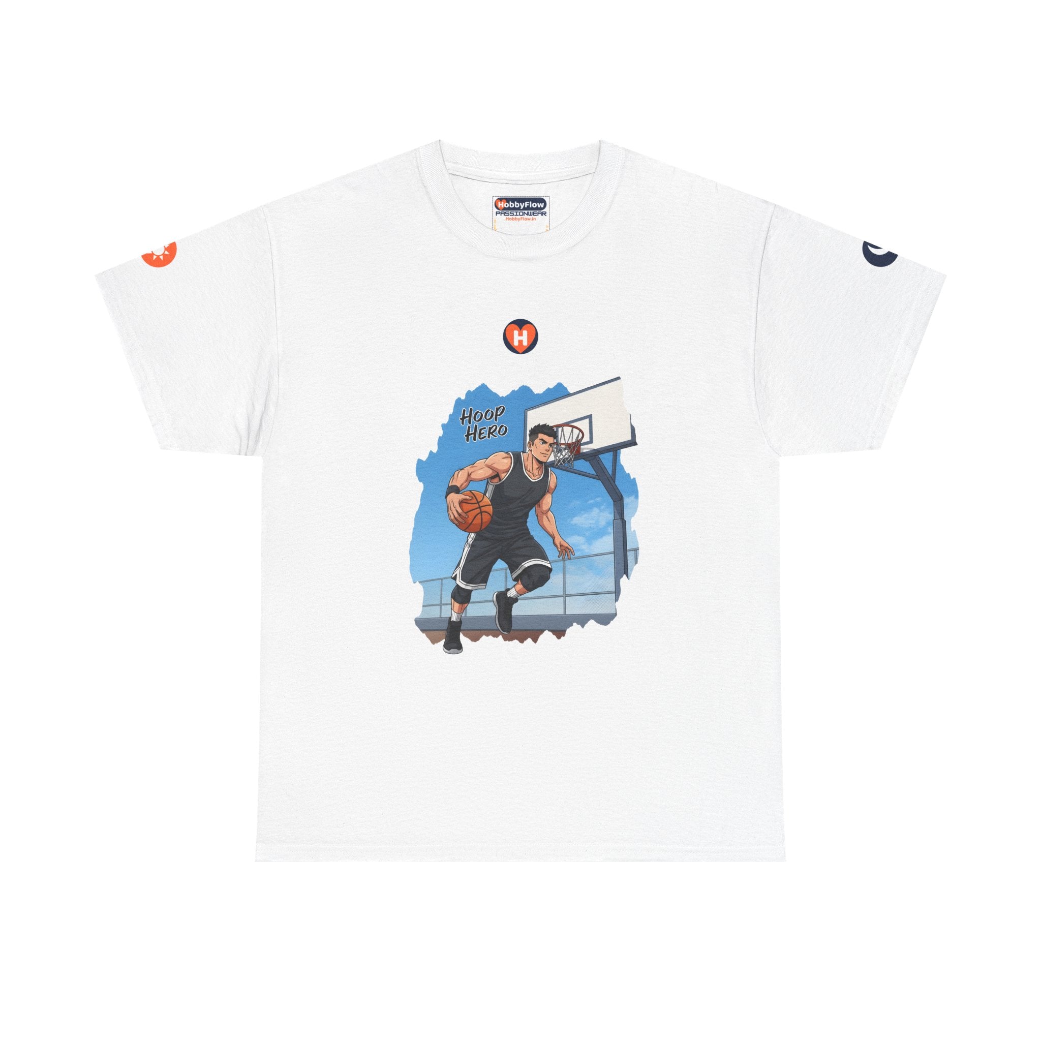 HobbyFlow #21 Basketball Tee - Essential Sports & Adventure Wear: Unleash the Bounce, Seize the Game!