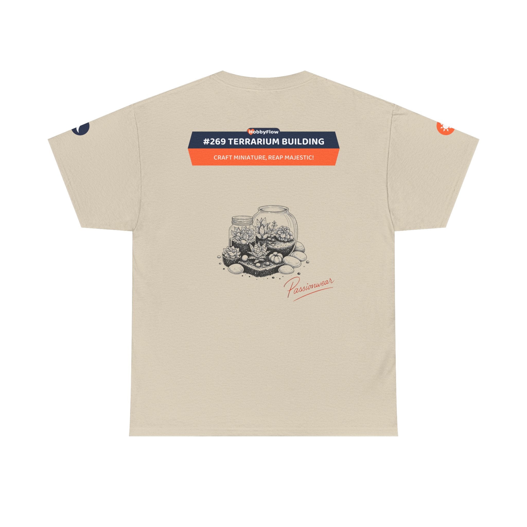 HobbyFlow #269 Terrarium building Tee - Essential Gardening & Nature Wear: Craft Miniature, Reap Majestic!