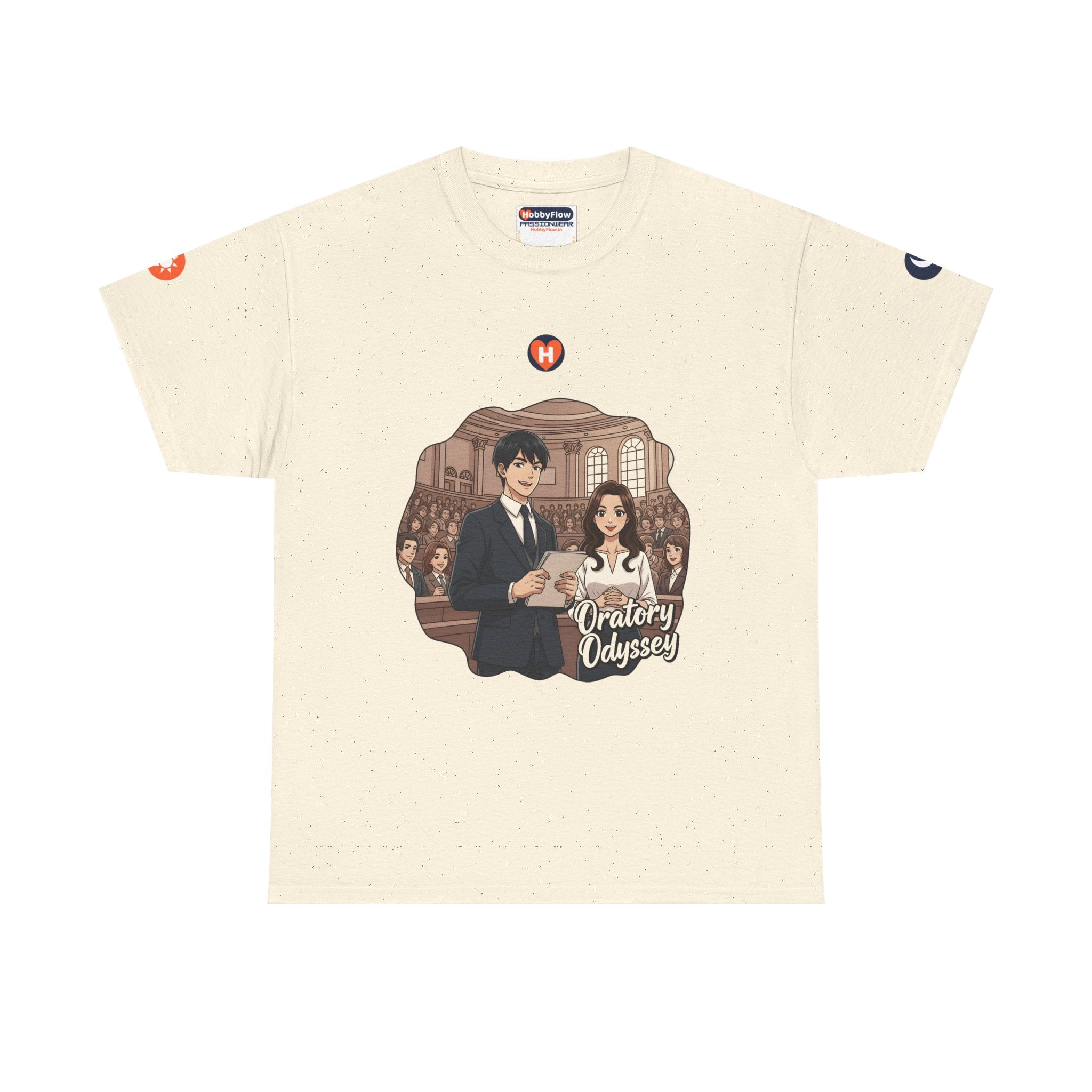 HobbyFlow #314 Public speaking Tee - Essential Intellectual & Educational Wear: Speak Boldly, Echo Eternally.