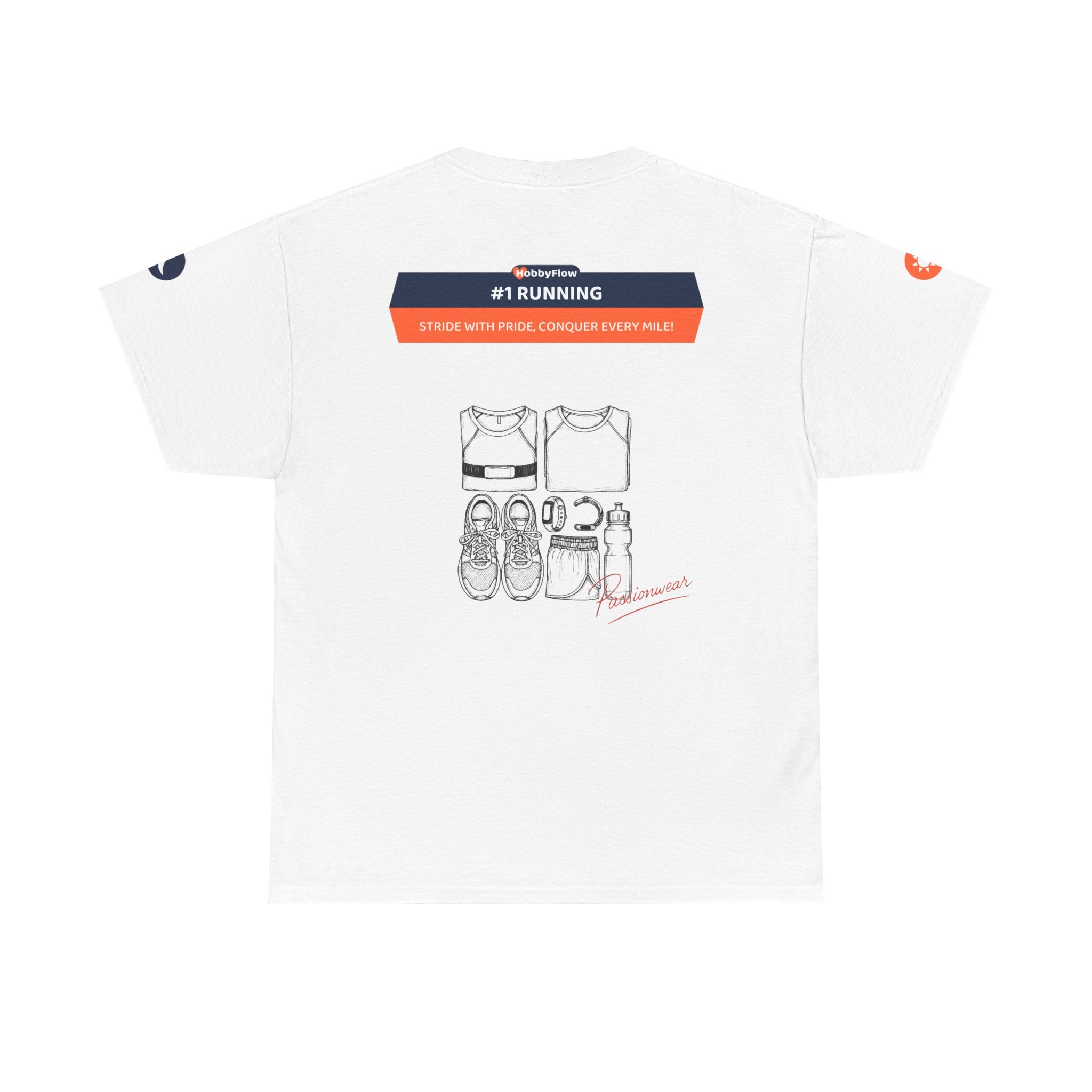 HobbyFlow #1 Running Tee - Essential Sports & Adventure Wear: Stride with Pride, Conquer Every Mile!