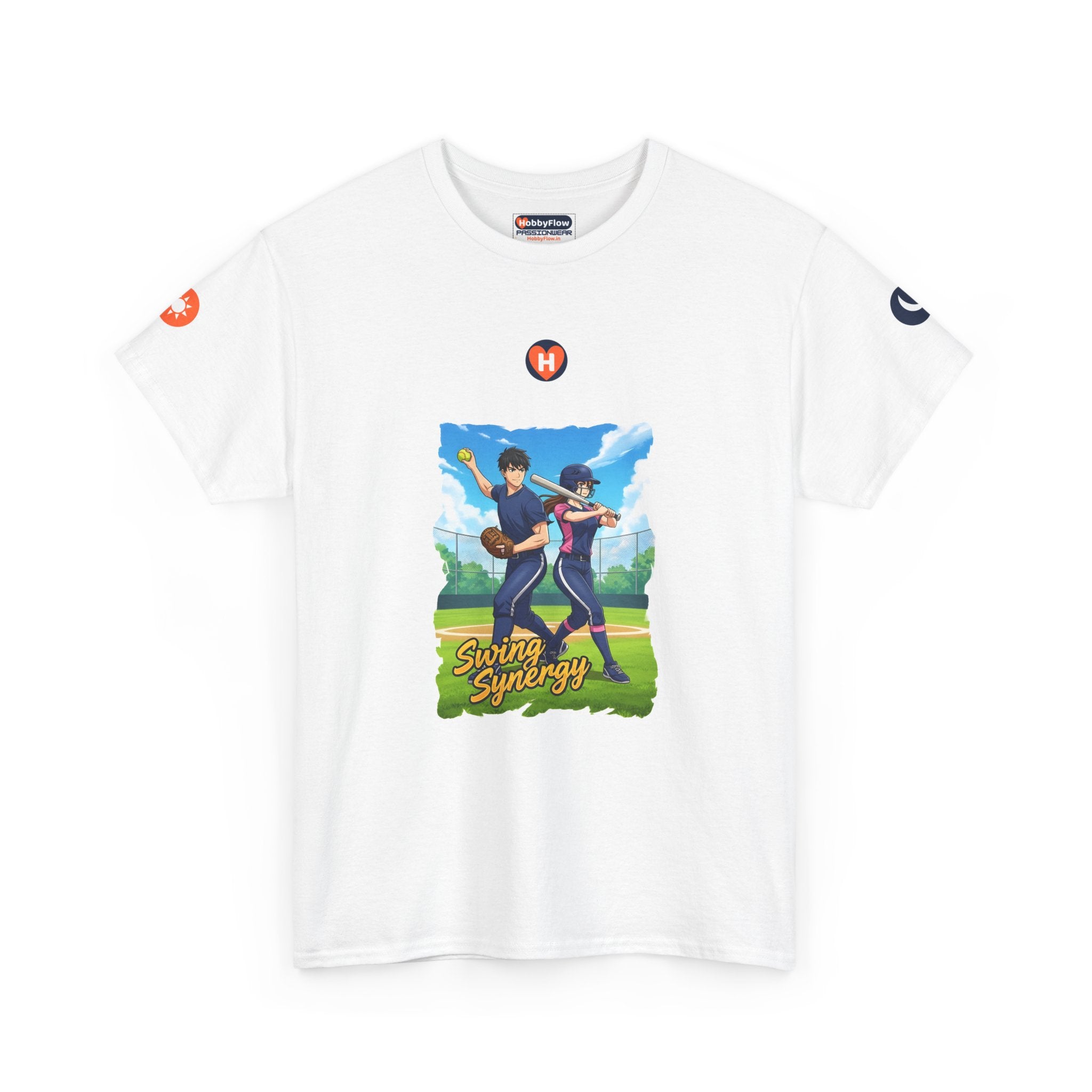 HobbyFlow #27 Softball Tee - Essential Sports & Adventure Wear: Harness the Hype, Sparkle Your Power!