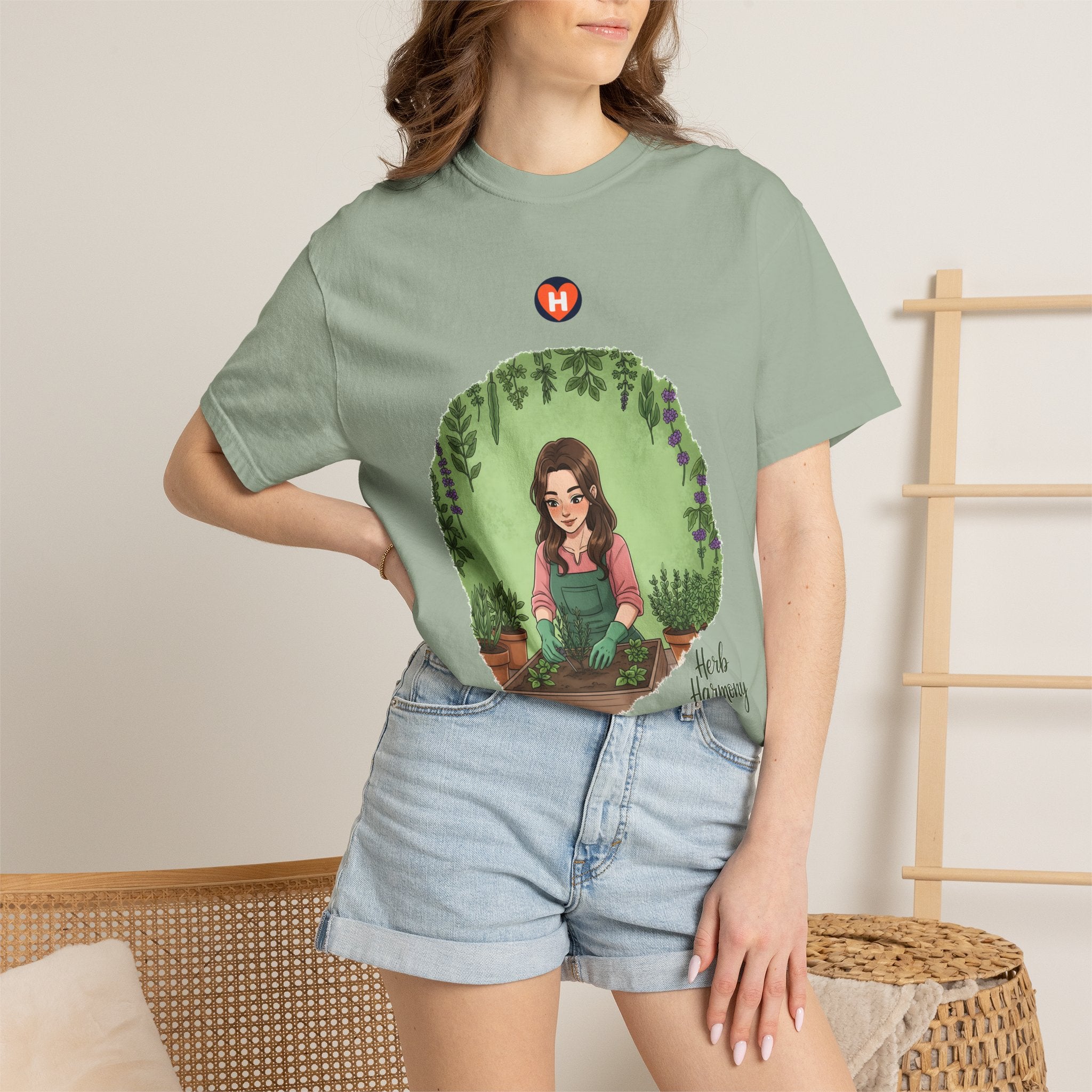 HobbyFlow Womens Essential Herb gardening Passionwear