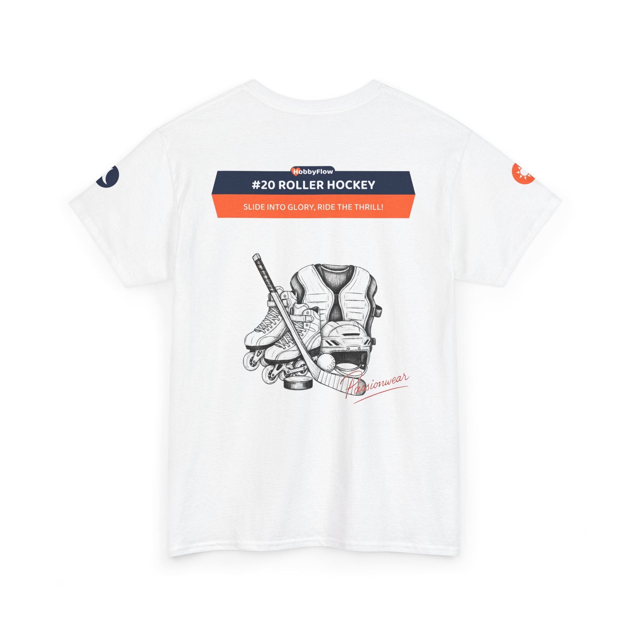 HobbyFlow #20 Roller hockey Tee - Essential Sports & Adventure Wear: Slide into Glory, Ride the Thrill!