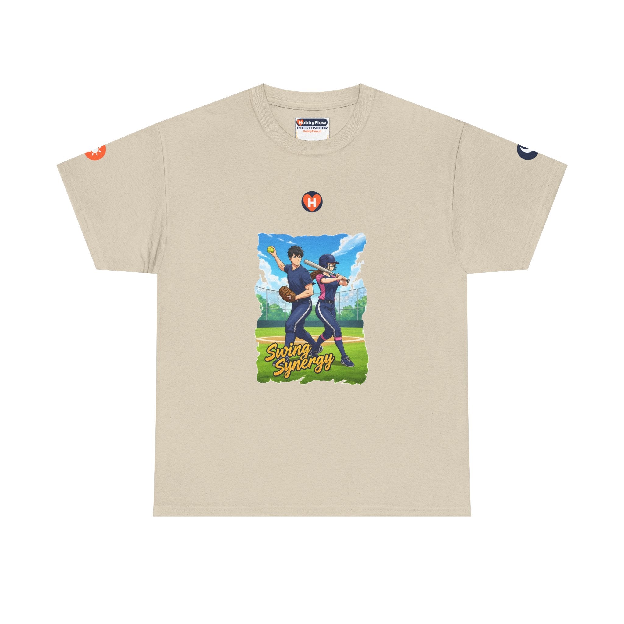 HobbyFlow #27 Softball Tee - Essential Sports & Adventure Wear: Harness the Hype, Sparkle Your Power!