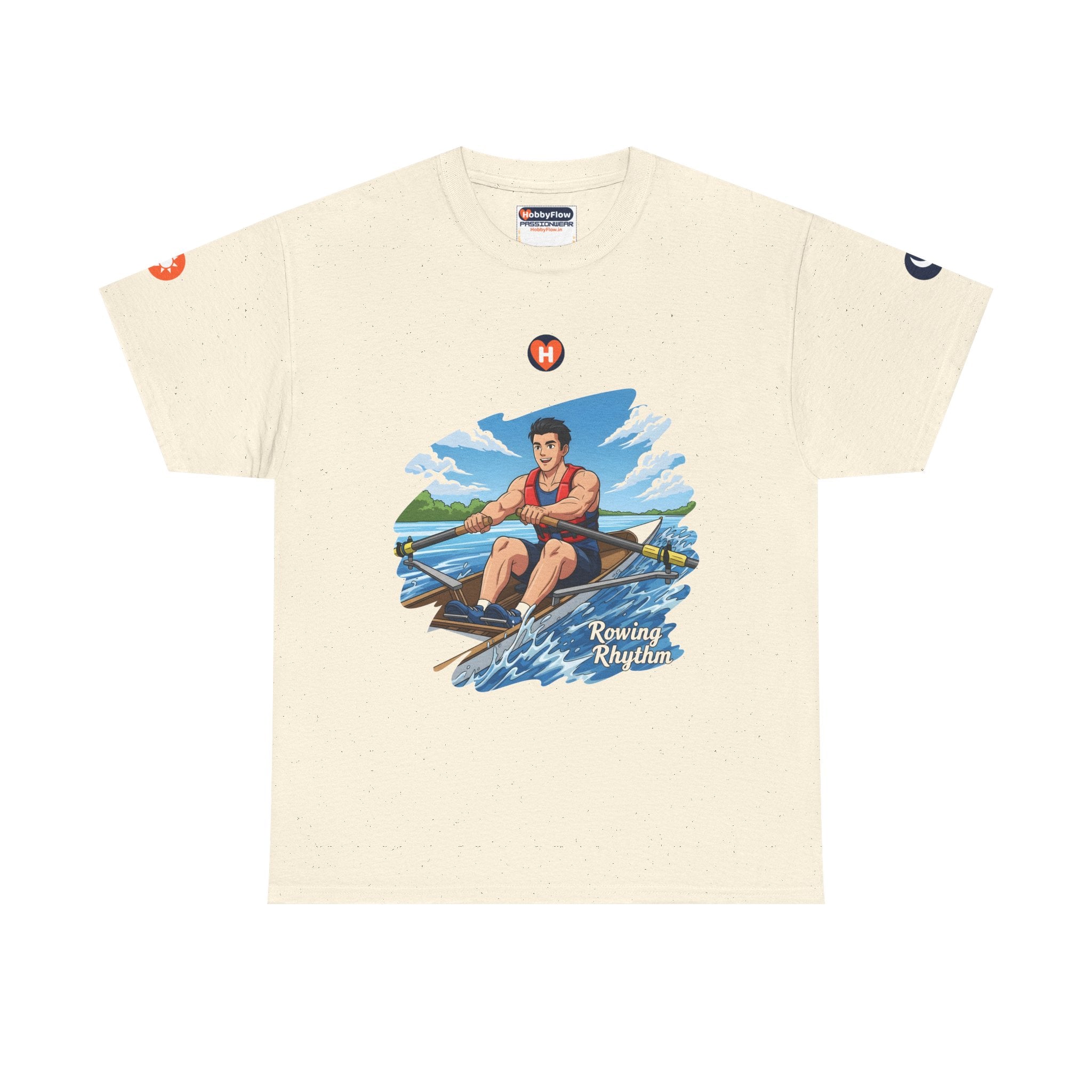 HobbyFlow #11 Rowing Tee - Essential Sports & Adventure Wear: Unleash Strength, Harness the Flow!
