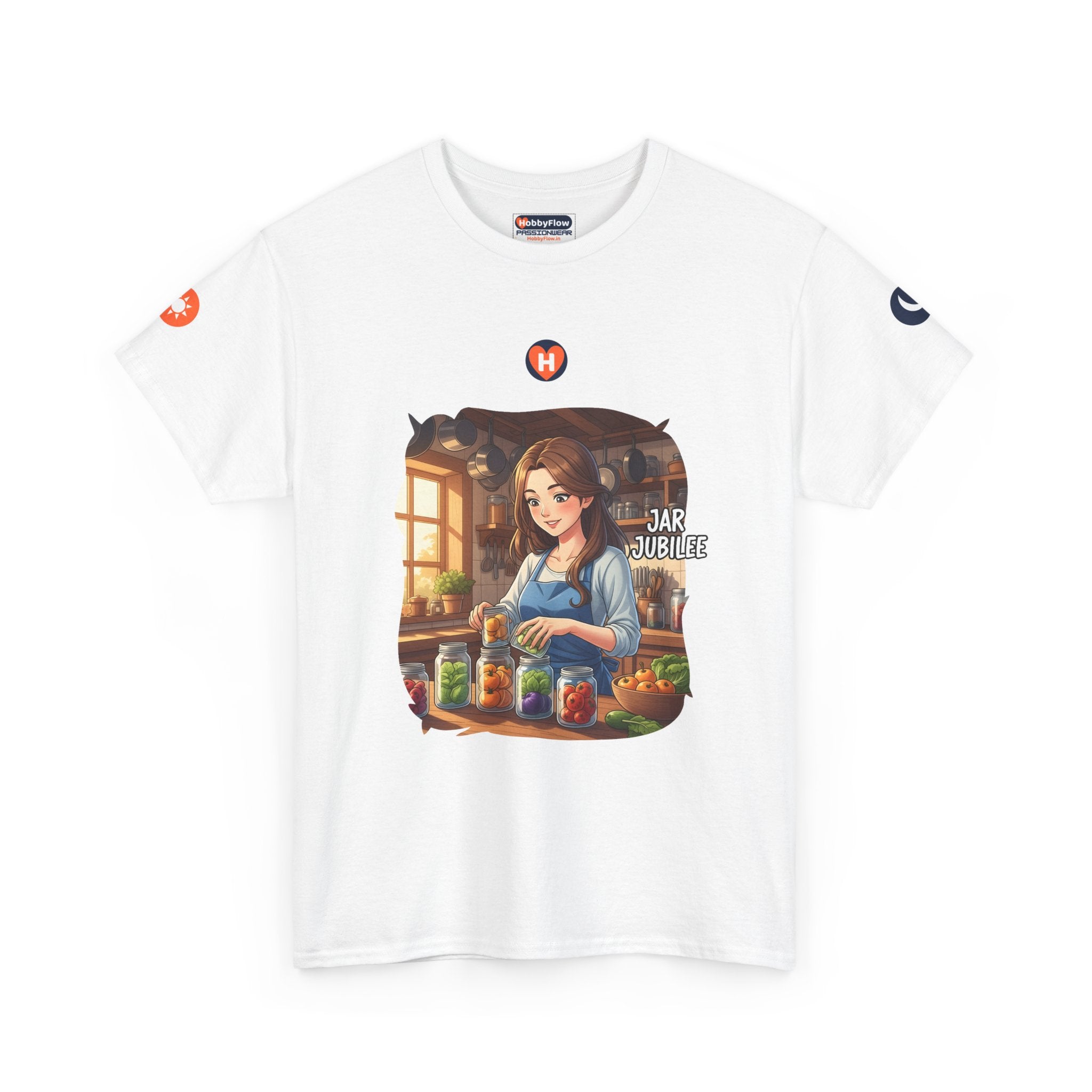 HobbyFlow #239 Canning Tee - Essential Food & Drink Wear: Savor Time, Sip the Preserved!