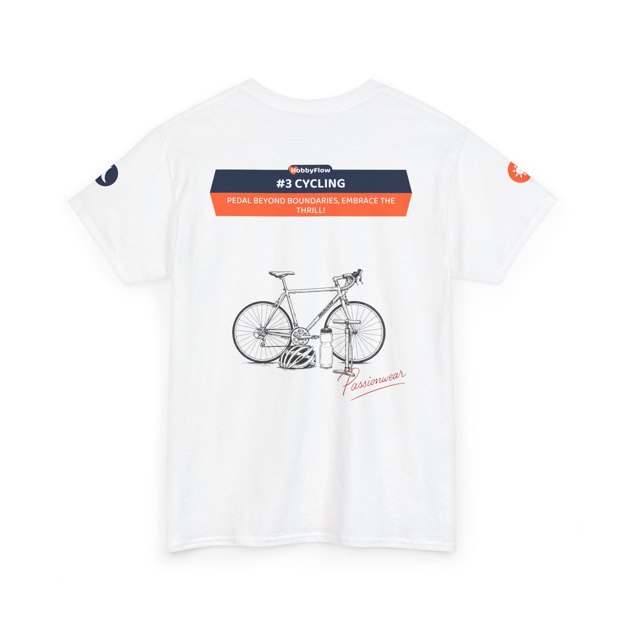 HobbyFlow #3 Cycling Tee - Essential Sports & Adventure Wear: Pedal Beyond Boundaries, Embrace the Thrill!